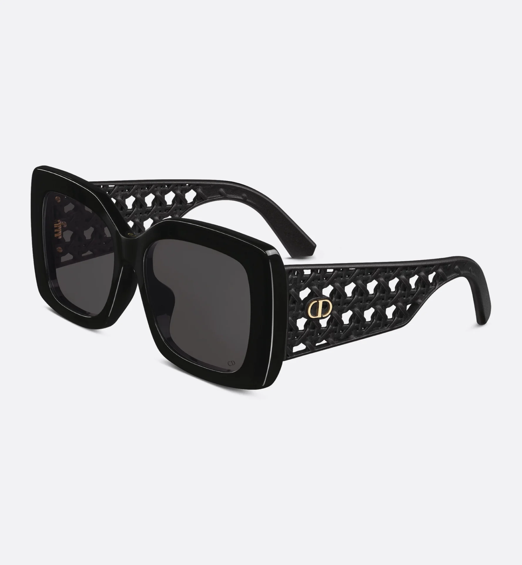 Lunettes de soleil luxe VeryDior S1l carrées noir Dior-influensse