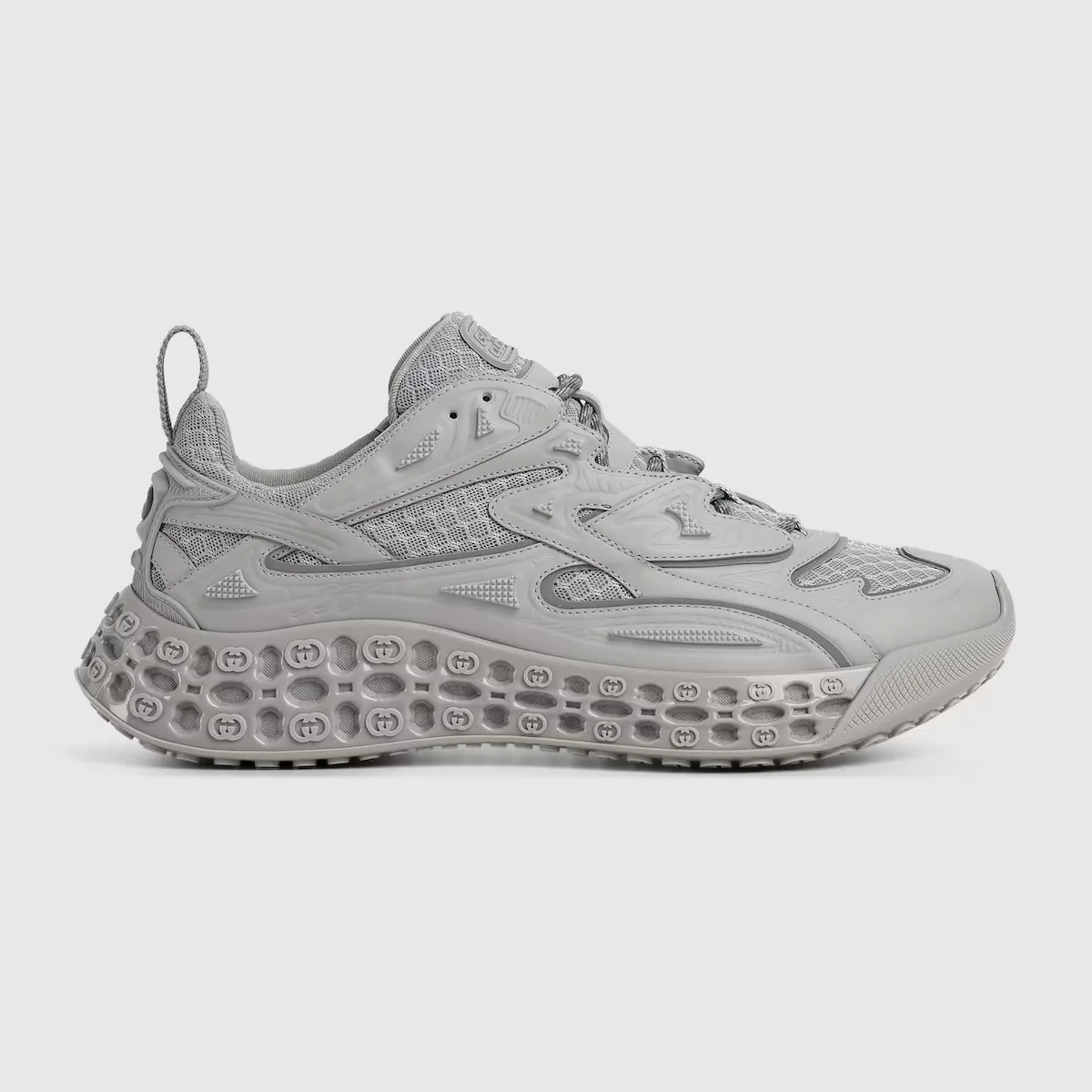 Sneaker Homme luxe Cub3D Demetra mesh gris Gucci-influensse
