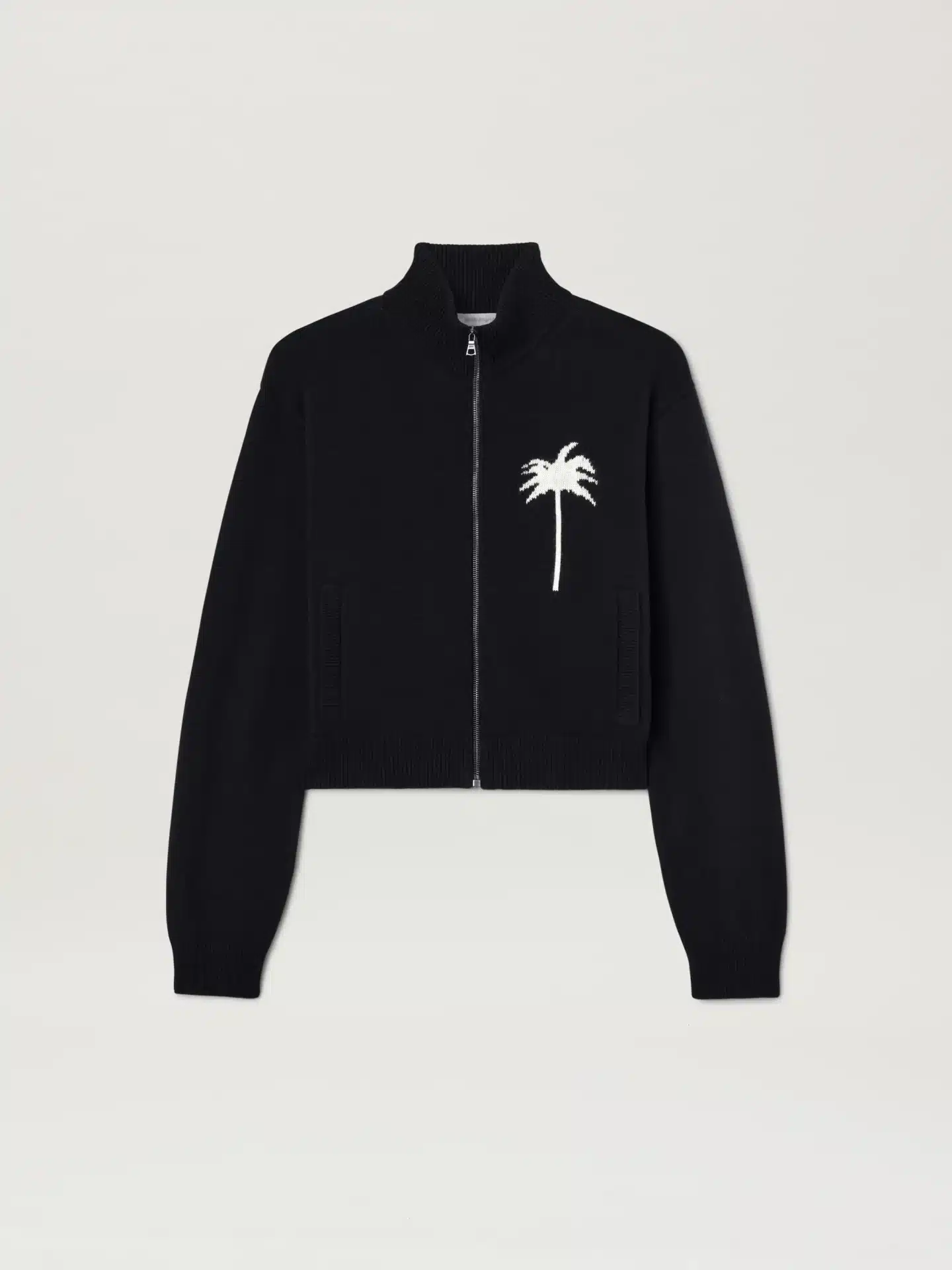 Ensemble survêtement tricot inlay noir Palm Angels-influensse