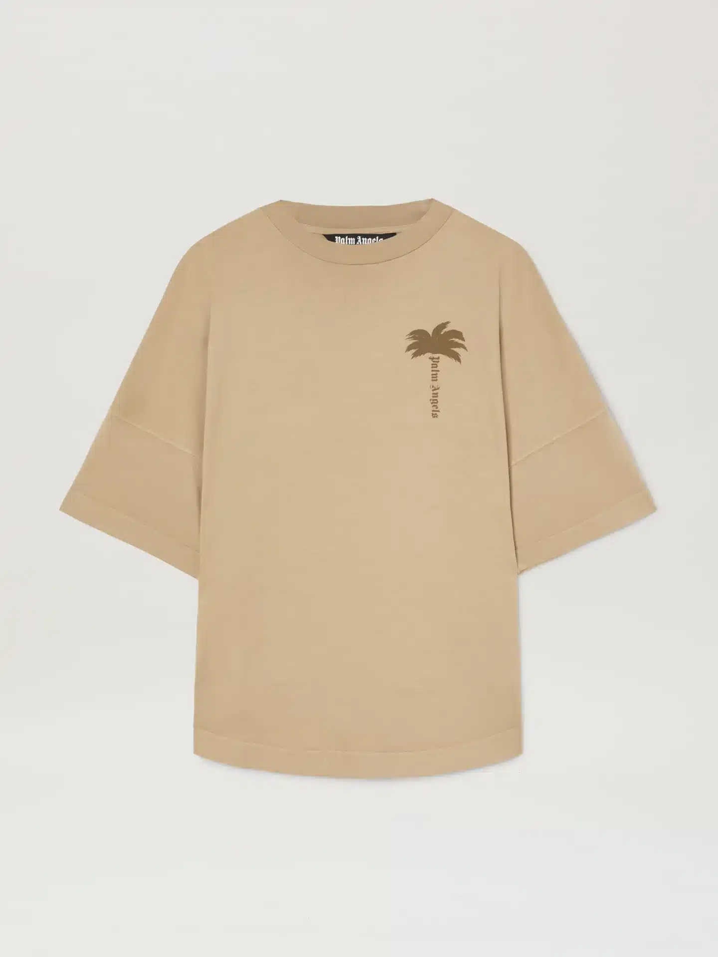 T-shirt Palms over vintage beige Palm Angels-influensse