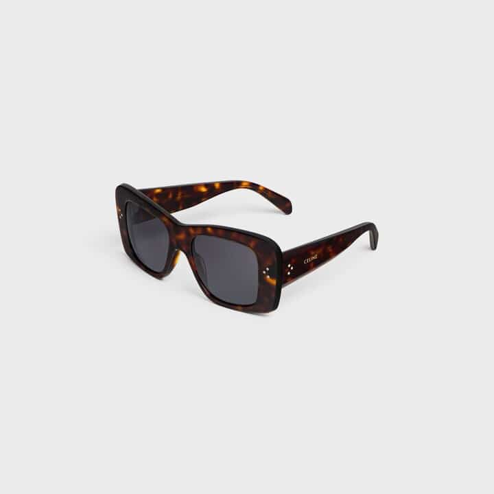 Lunettes de soleil Square S321 red havana Celine-influensse
