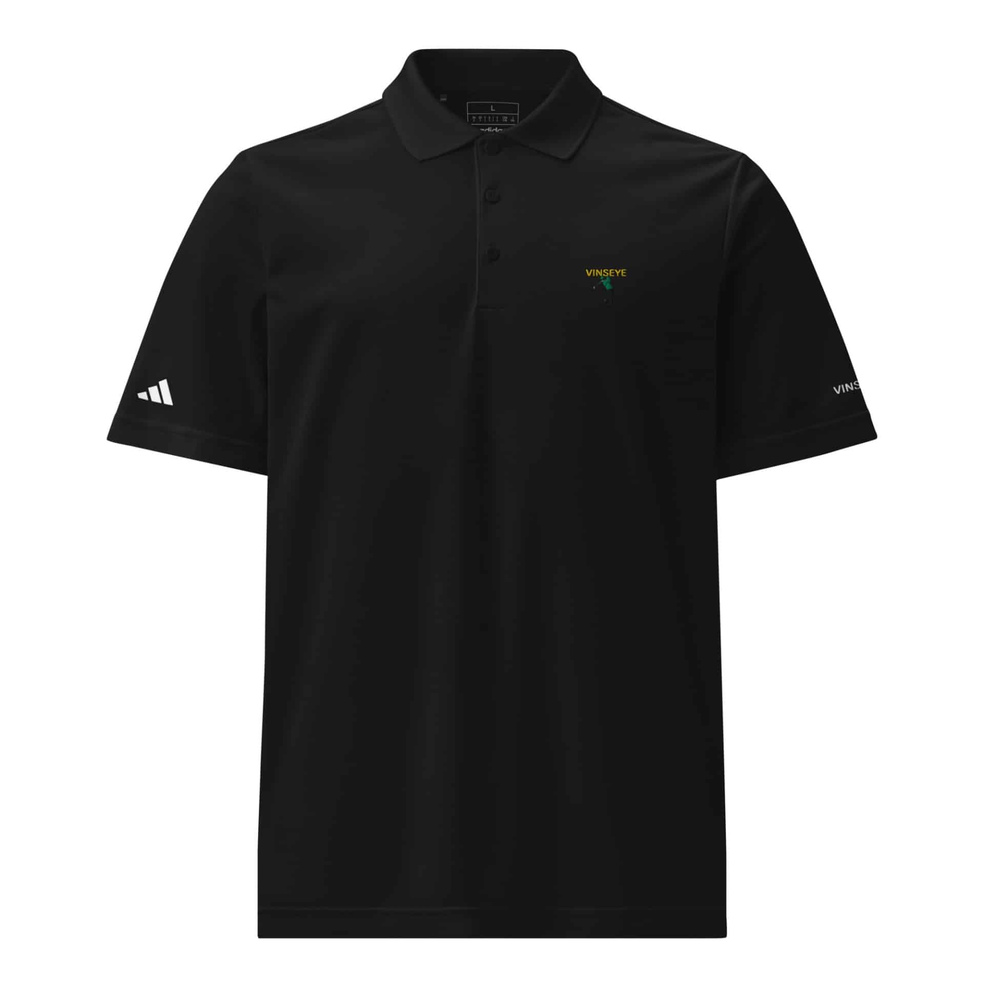 Polo Sport Street Golfer noir Vinseye x Adidas-influensse
