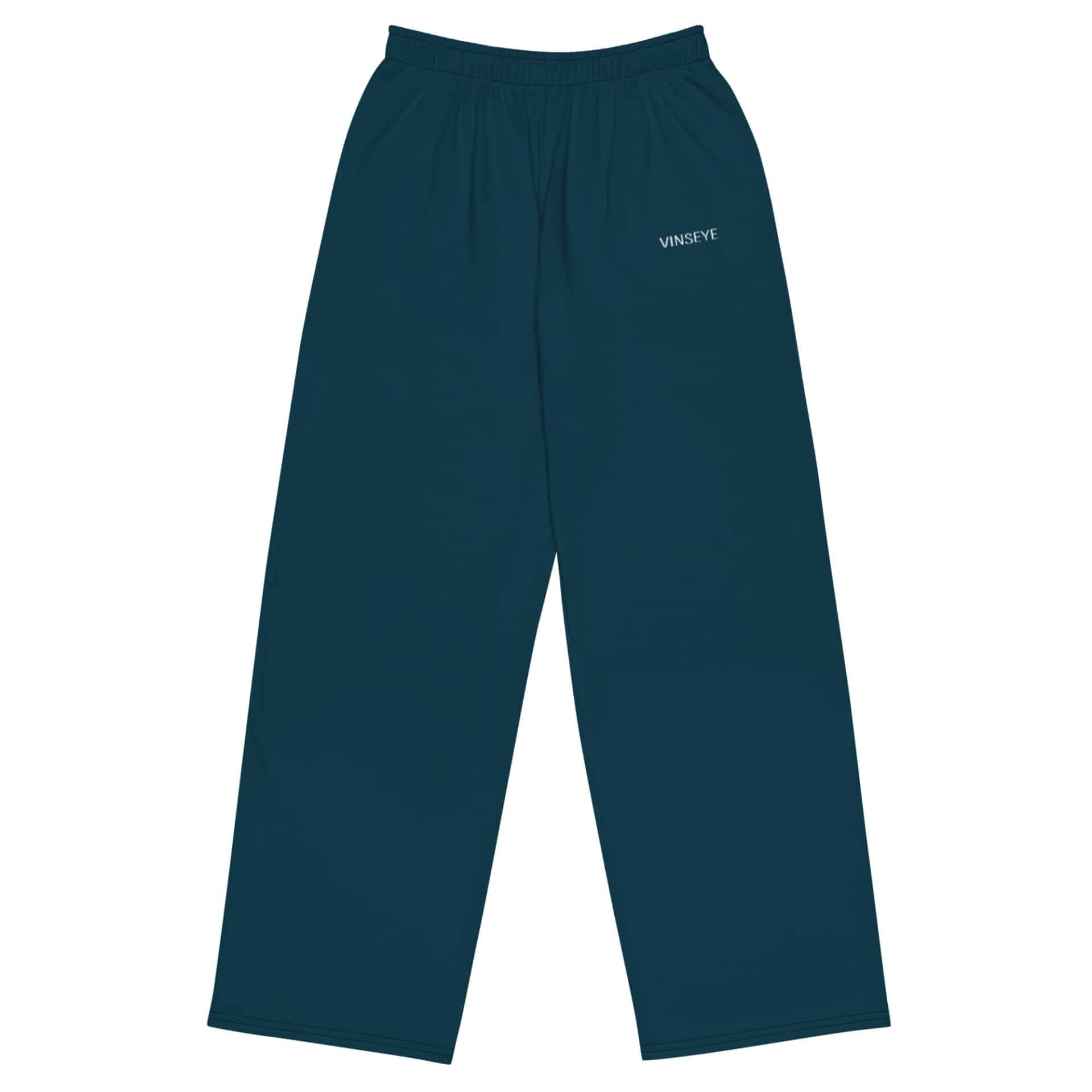 Pantalon large logo blue whale Vinseye-influensse