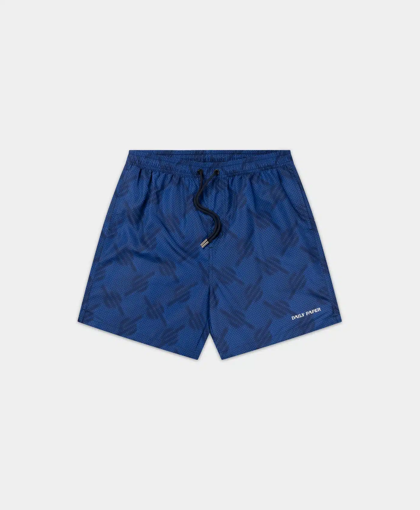 Short Dotted monogram tissu true blue Daily Paper-influensse