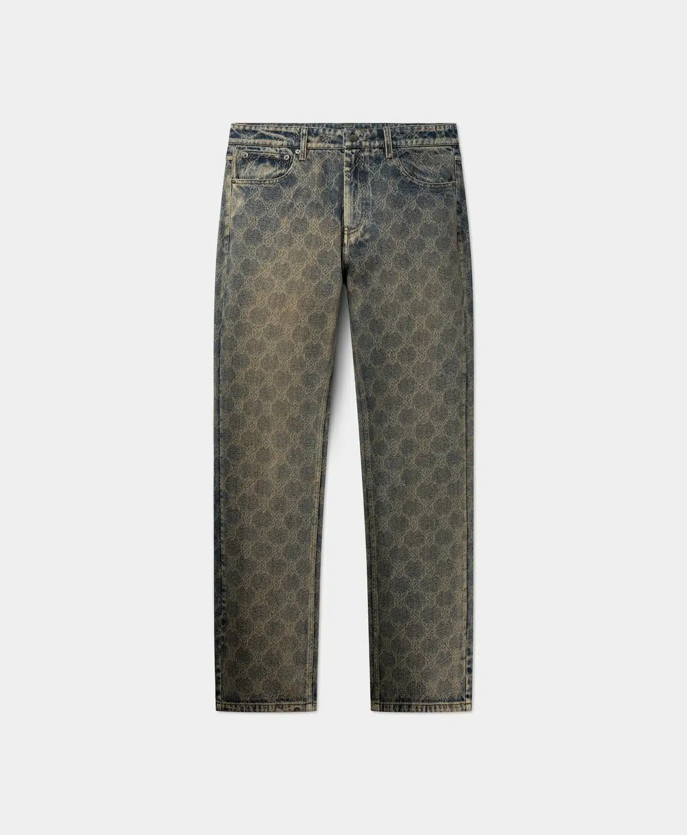 Jeans Shield lavé laser bleu Daily Paper-influensse