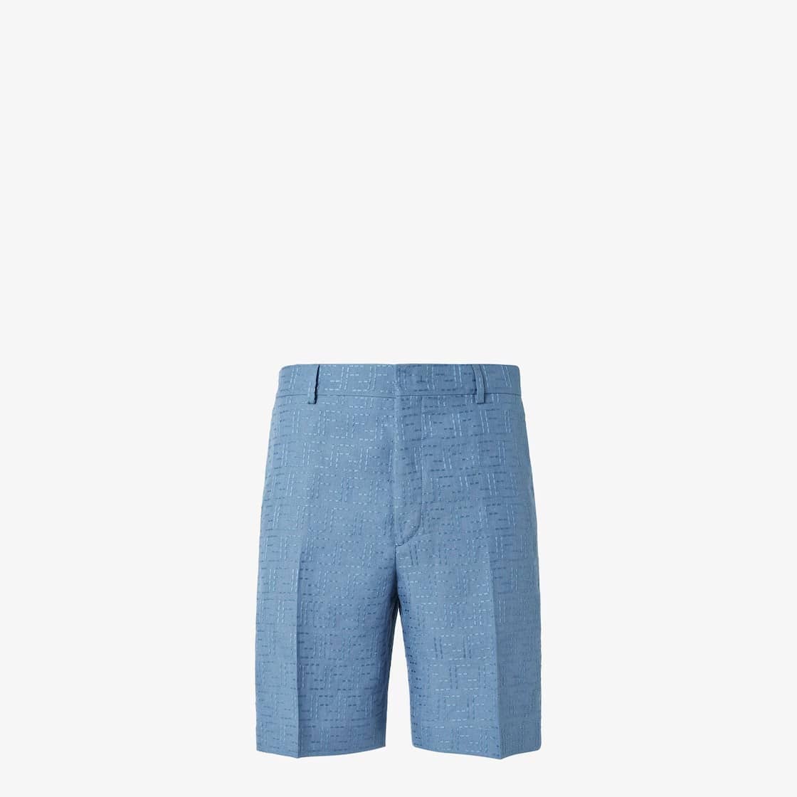 Bermuda lin FF bleu clair Fendi-influensse