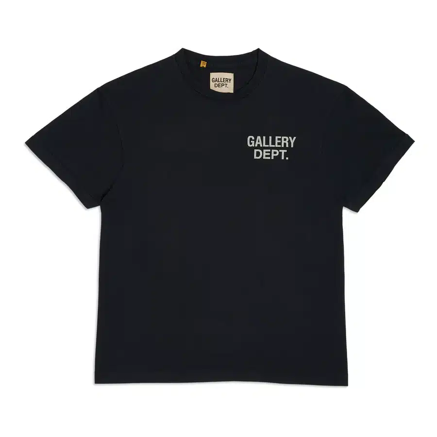 T-shirt Souvenir coton noir Gallery Dept.-influensse