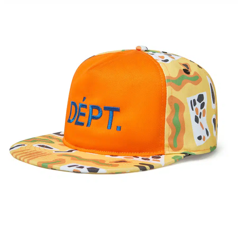 Casquette snapback Edition Limitée rétro jaune Gallery Dept.-influensse
