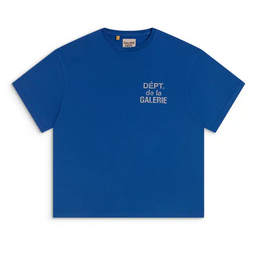 Tee French bleu royal Gallery Dept.-influensse