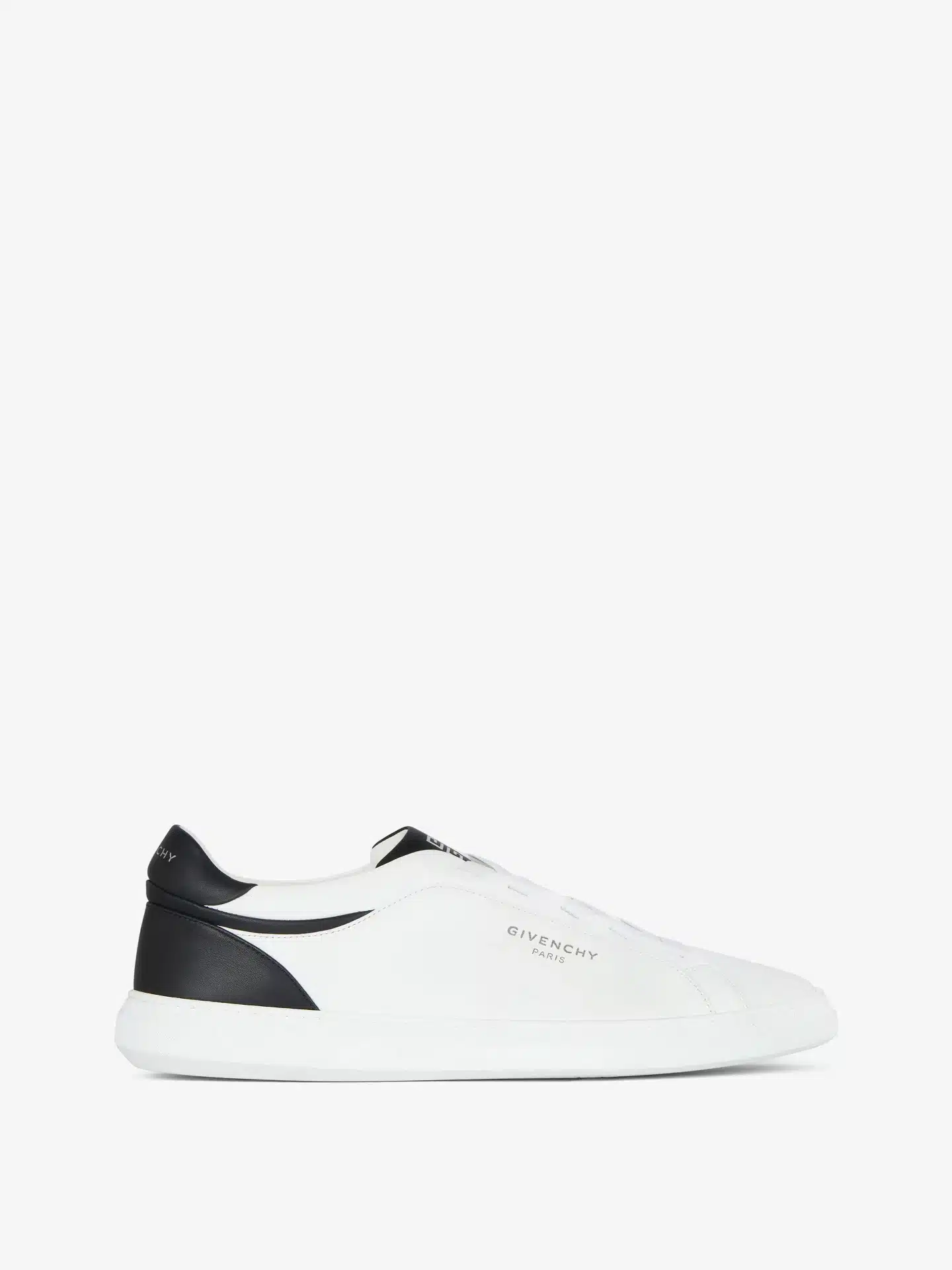 Sneakers G Set cuir blanc noir Givenchy-influensse