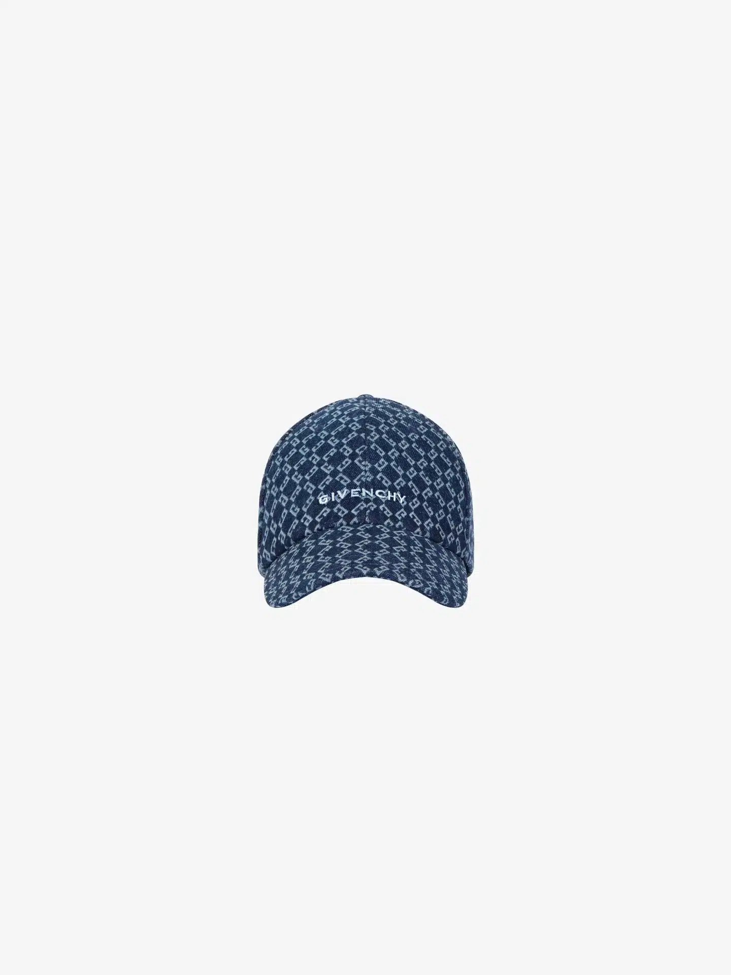 Casquette brodée monogramme 72 denim bleu foncé Givenchy-influensse