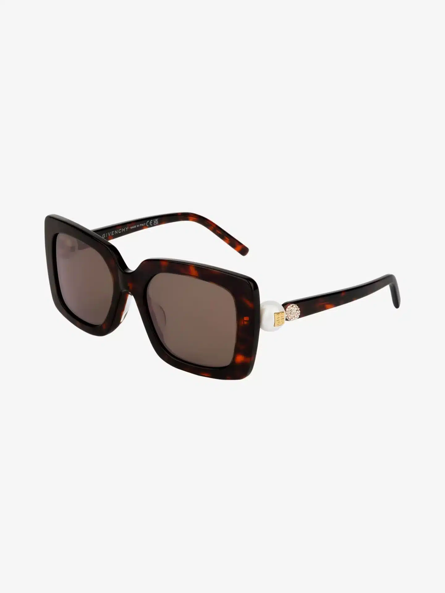 Lunettes de soleil 4G Pearl acétate cristaux Havanna Givenchy-influensse
