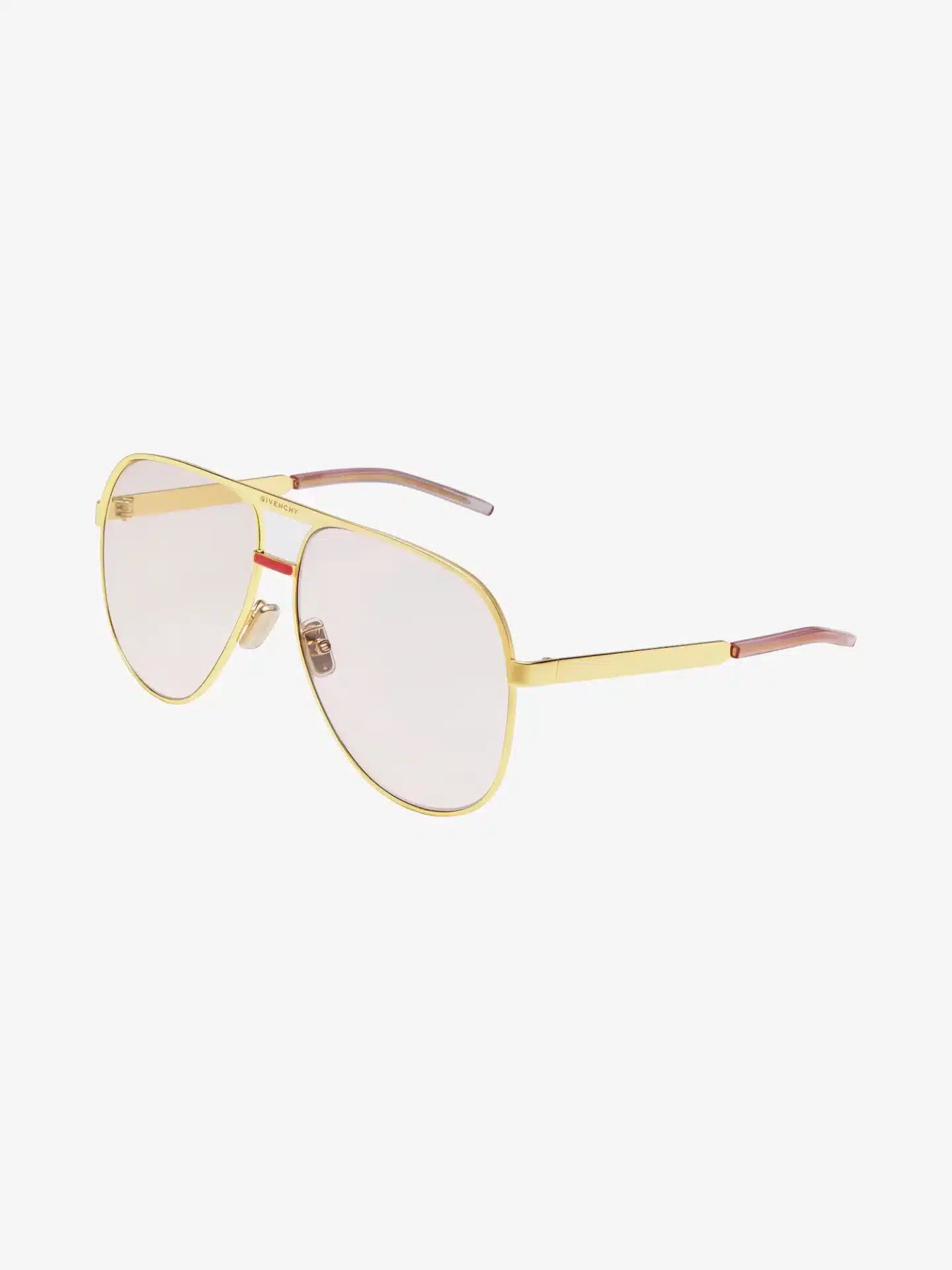 Lunettes de soleil G Ride métal émail rose clair Givenchy-influensse