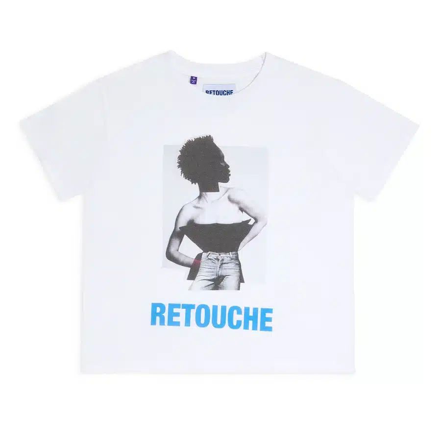 T-shirt Femme Retouche Kate blanc Gallery Dept.-influensse