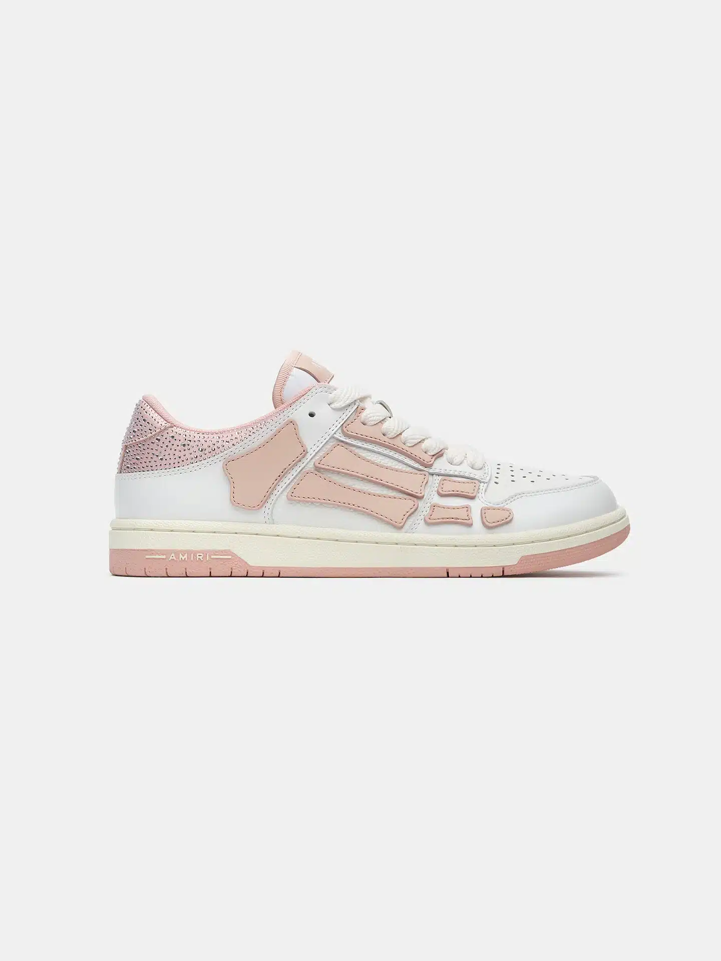 Sneaker low Skel Crystal satin low rose Amiri-influensse
