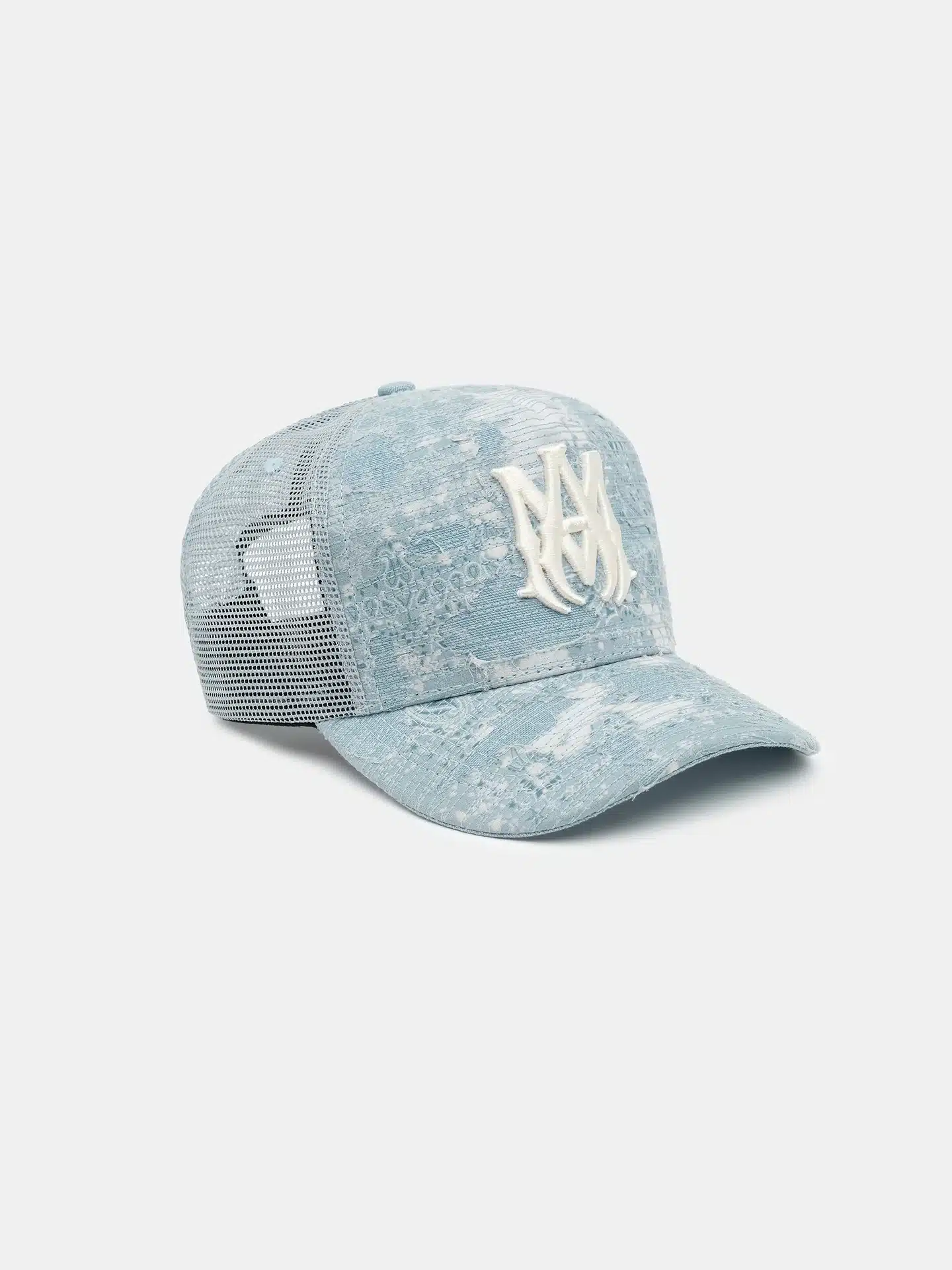 Casquette Trucker Bandana Repair ashley blue Amiri-influensse