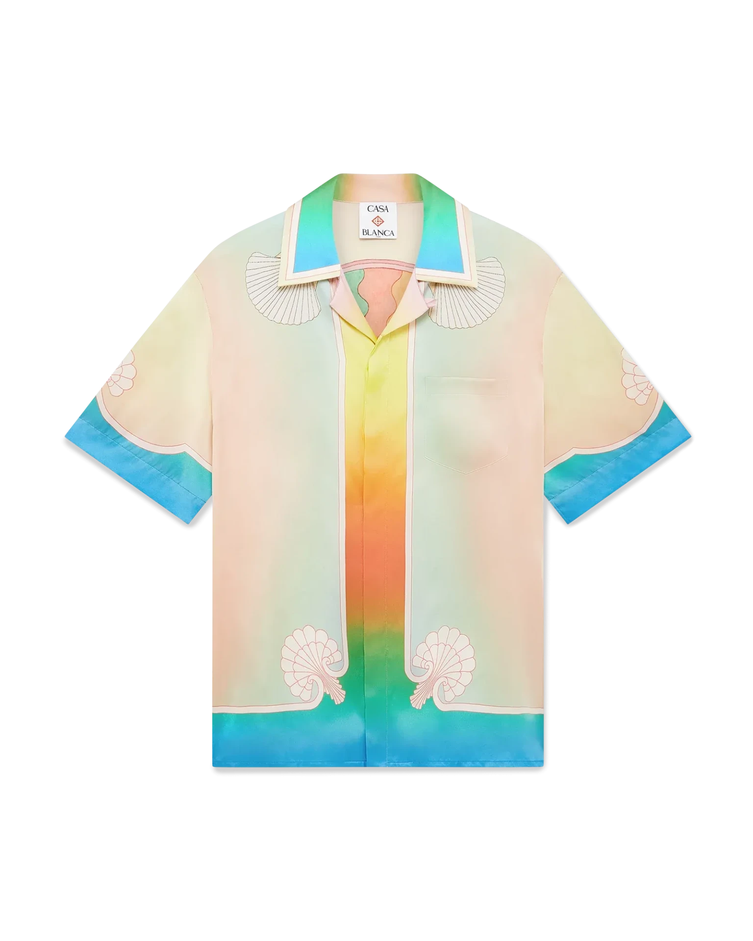 Chemise MC Lucid Dreams soie multicolore Casablanca-influensse