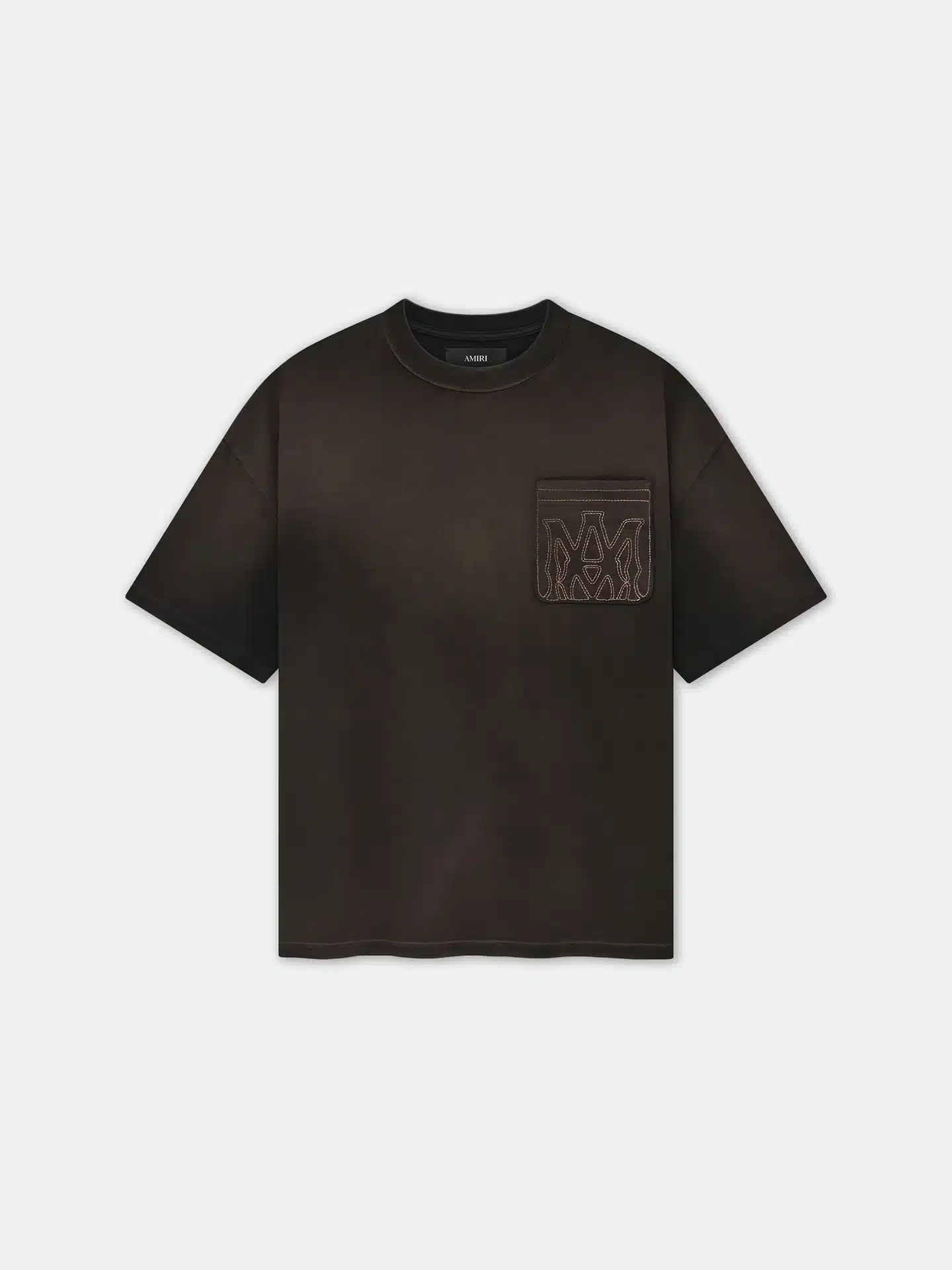 T-shirt oversize MA Outline noir délavé Amiri-influensse