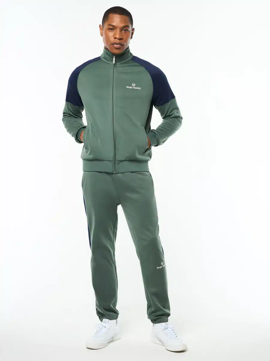 Ensemble survêtement Spacco vert canard Sergio Tacchini-influensse