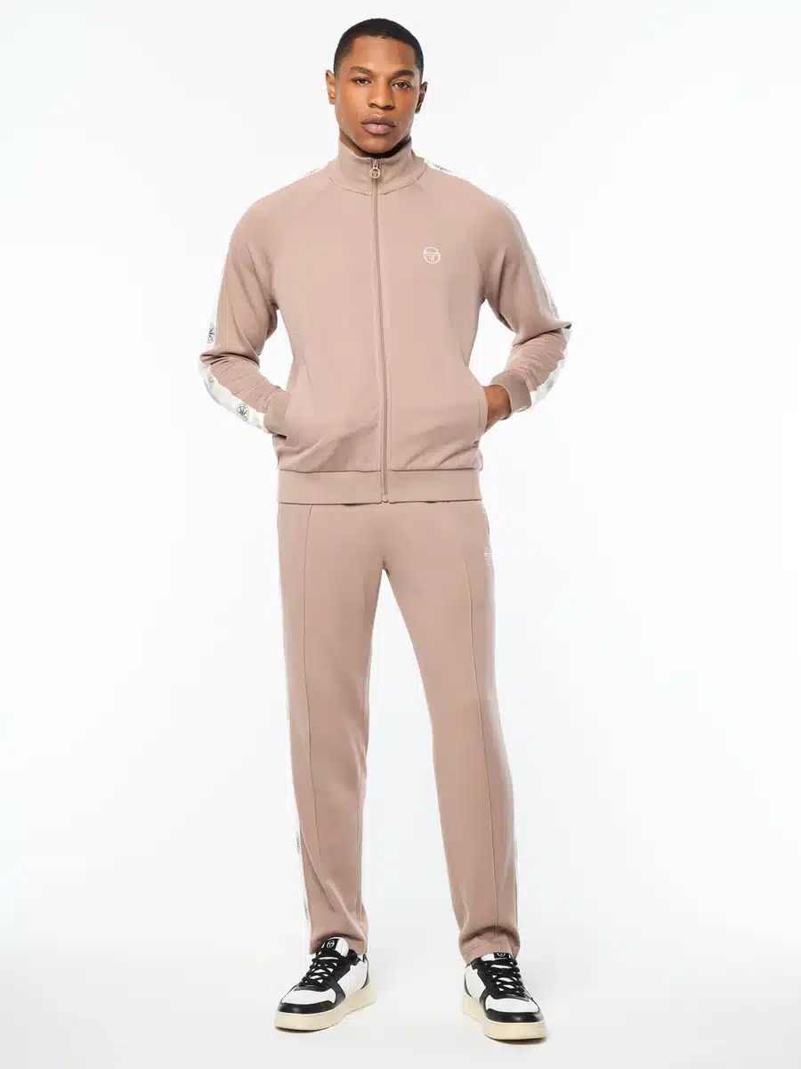 Ensemble survêtement Bussola gris taupe Sergio Tacchini-influensse