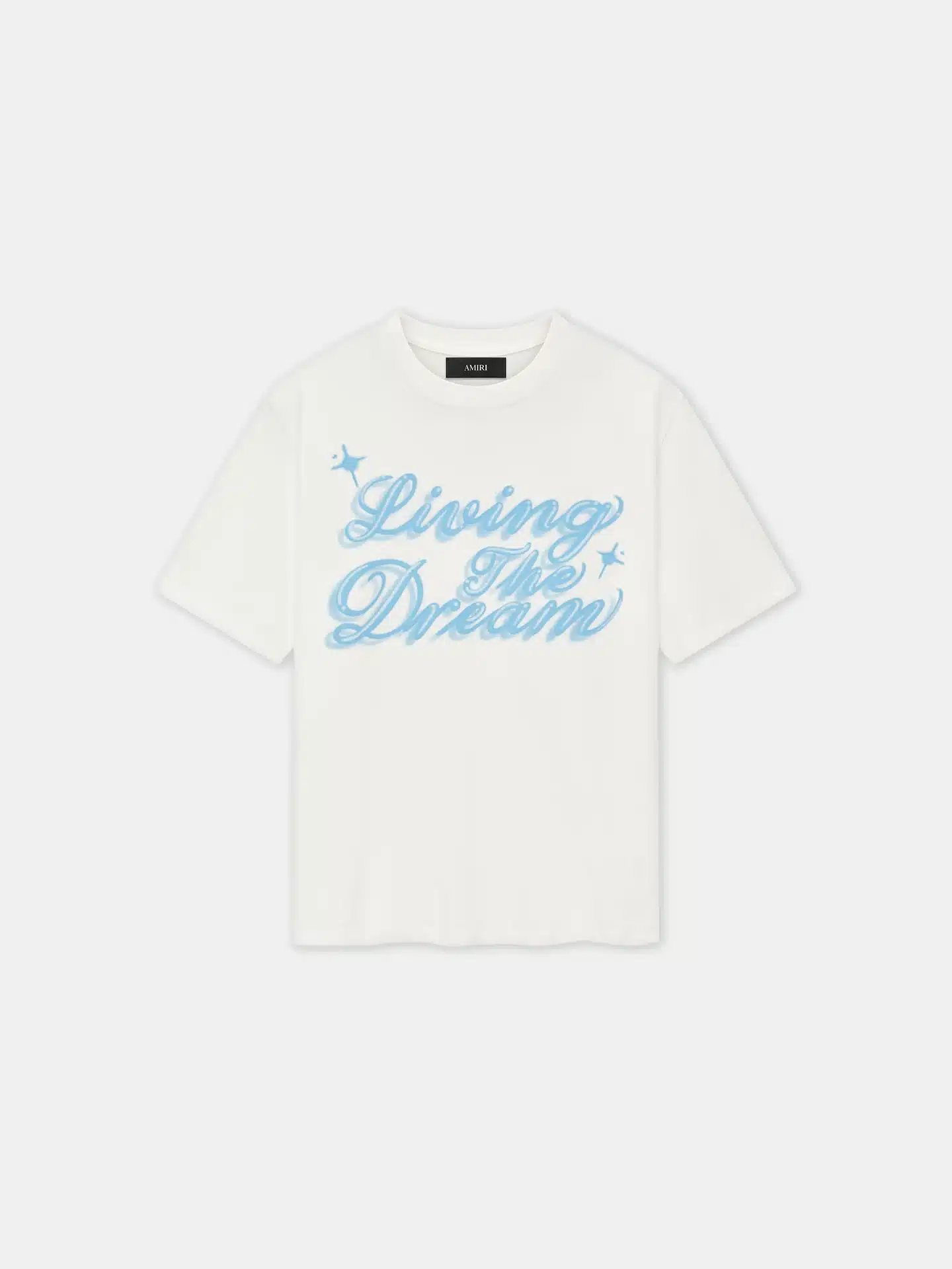 T-shirt Living The Dream ivoire Amiri-influensse