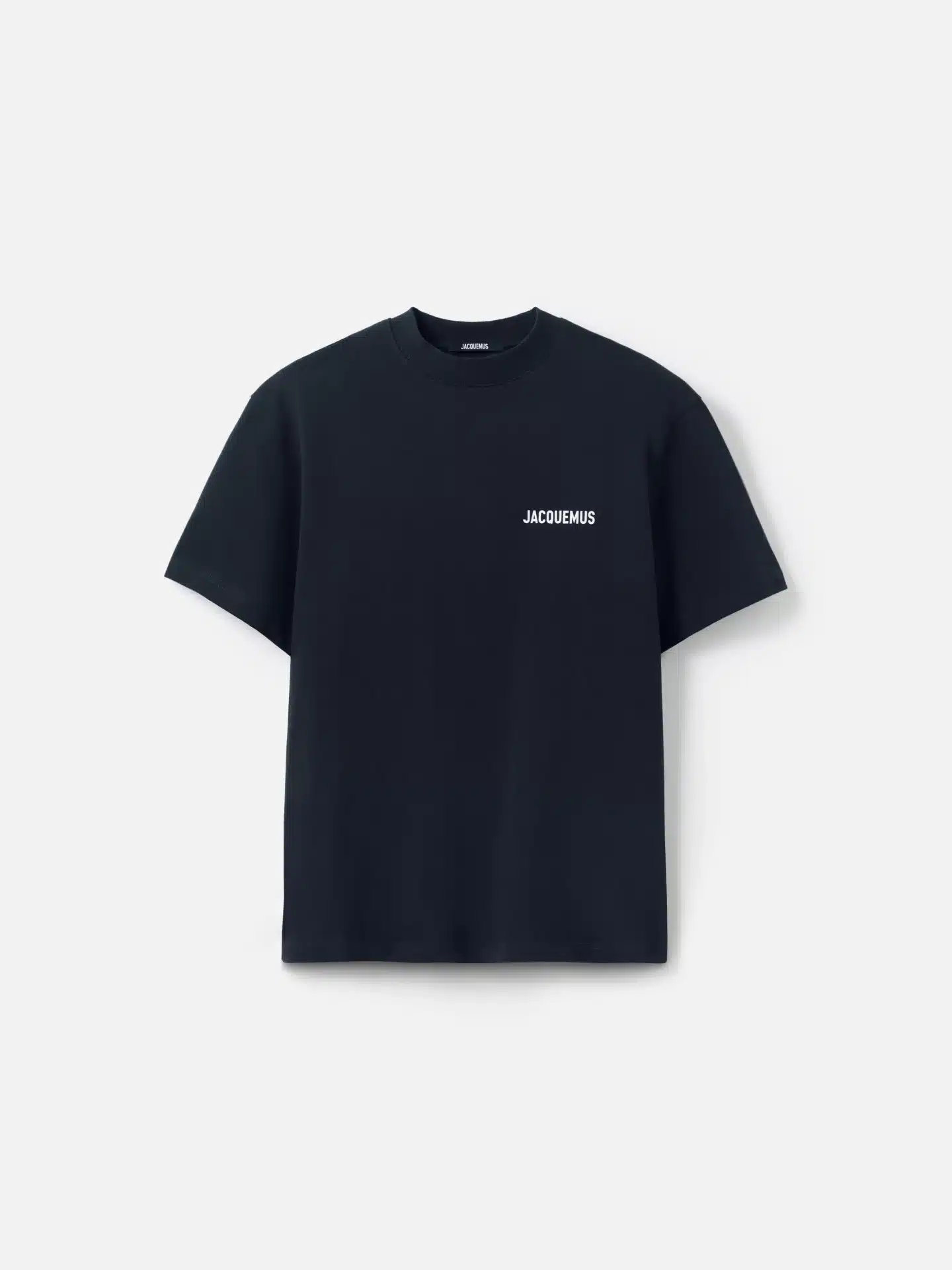 T-shirt logo Adresse Place Des Lices bleu marine Jacquemus-influensse