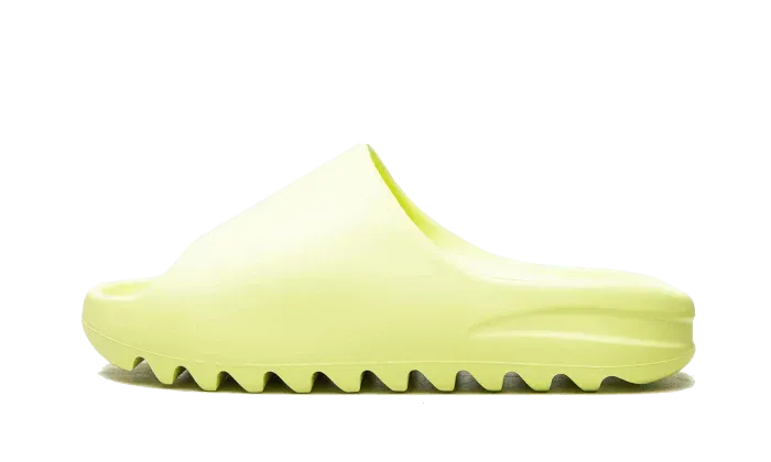 Claquettes Yeezy Adidas Slide Glow vert clair Restock pair-influensse