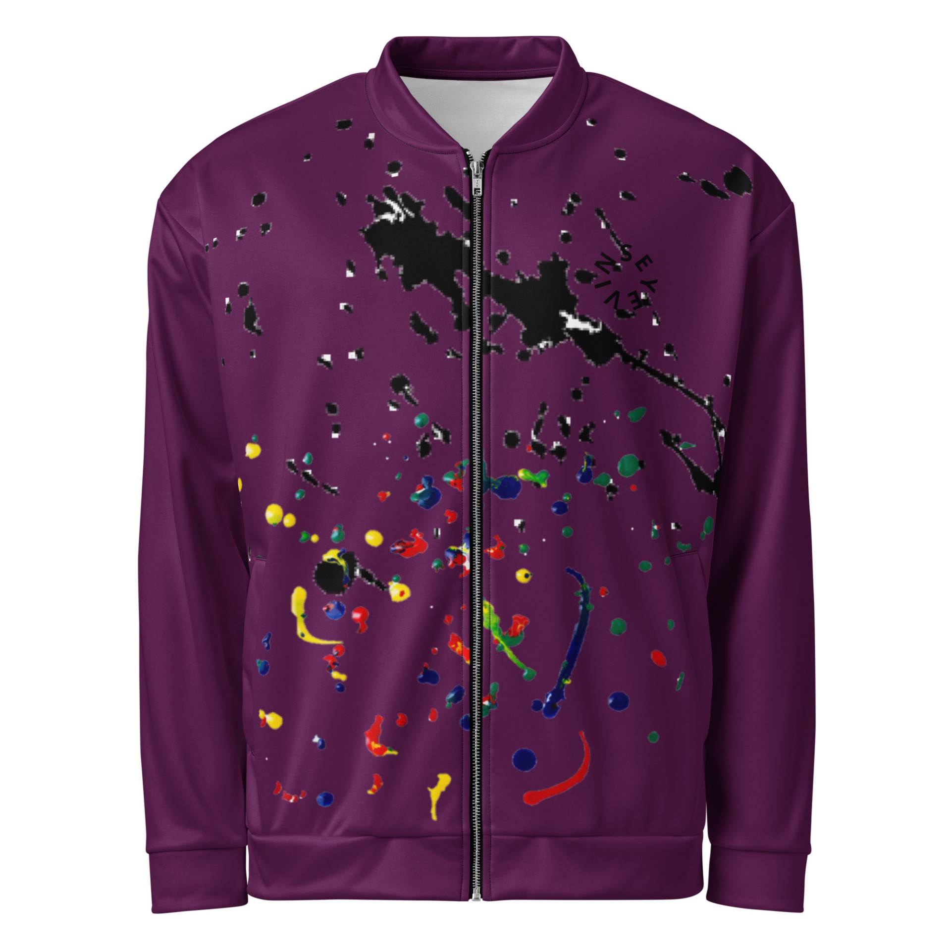 Veste Moon And The Universe paint Tyrian purple Vinseye-influensse
