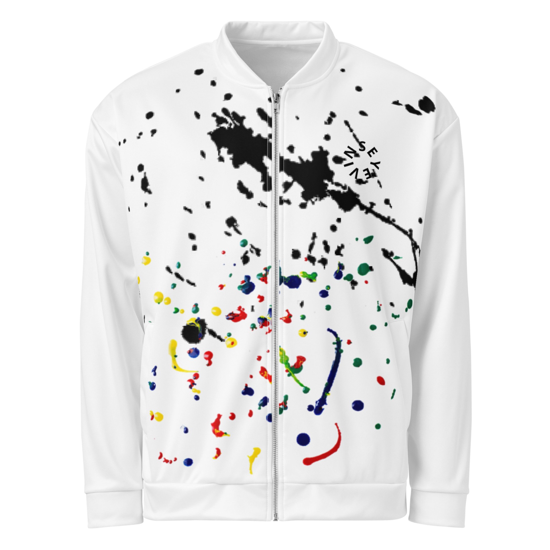 Veste Moon And The Universe paint blanc Vinseye-influensse