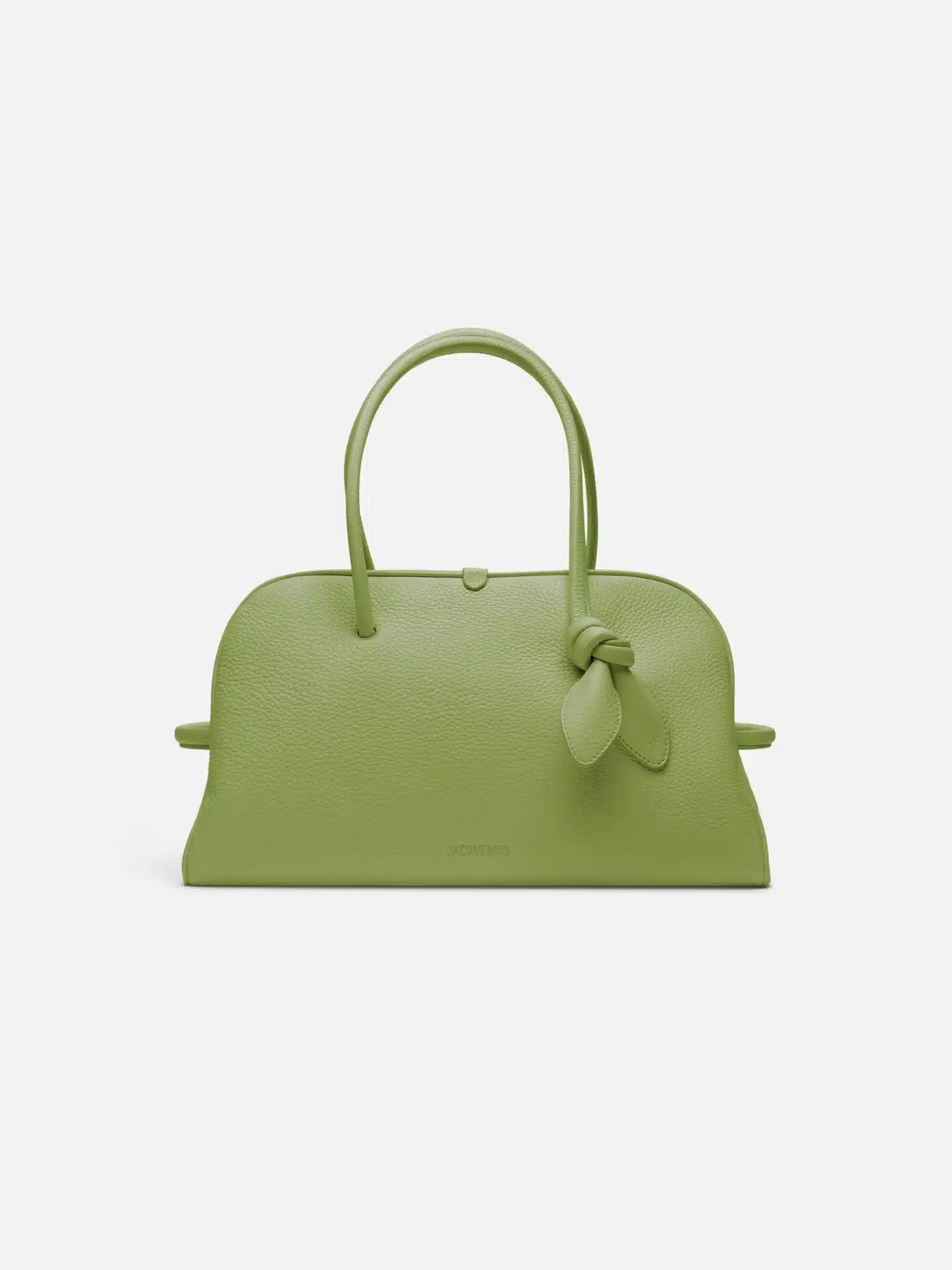 Sac Bowling Le turismo cuir vert Jacquemus-influensse