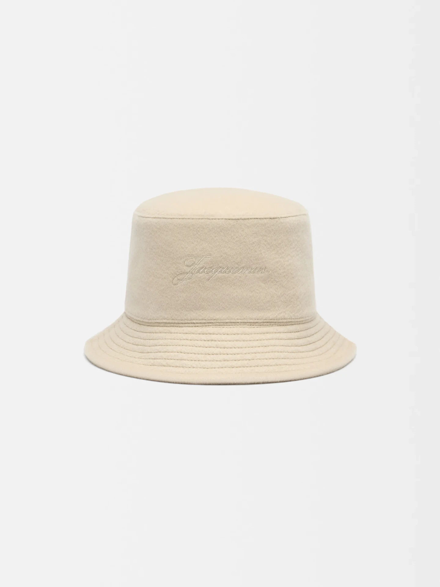 Bob Cachemiro laine duvet light beige Jacquemus-influensse