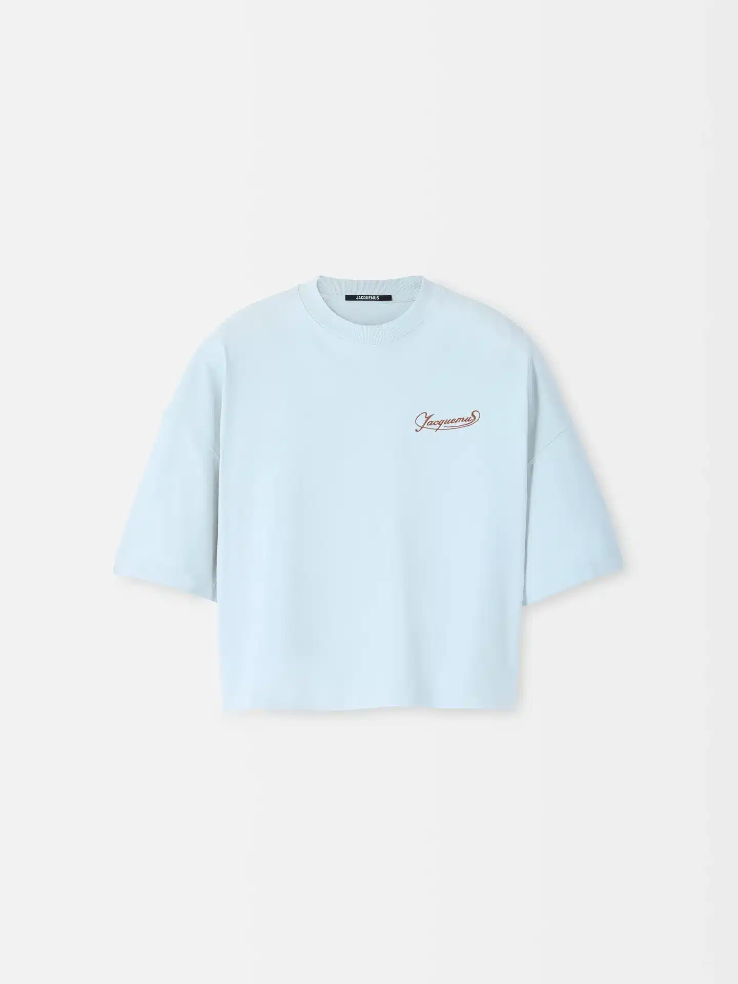 T-shirt Corto ice blue Jacquemus-influensse