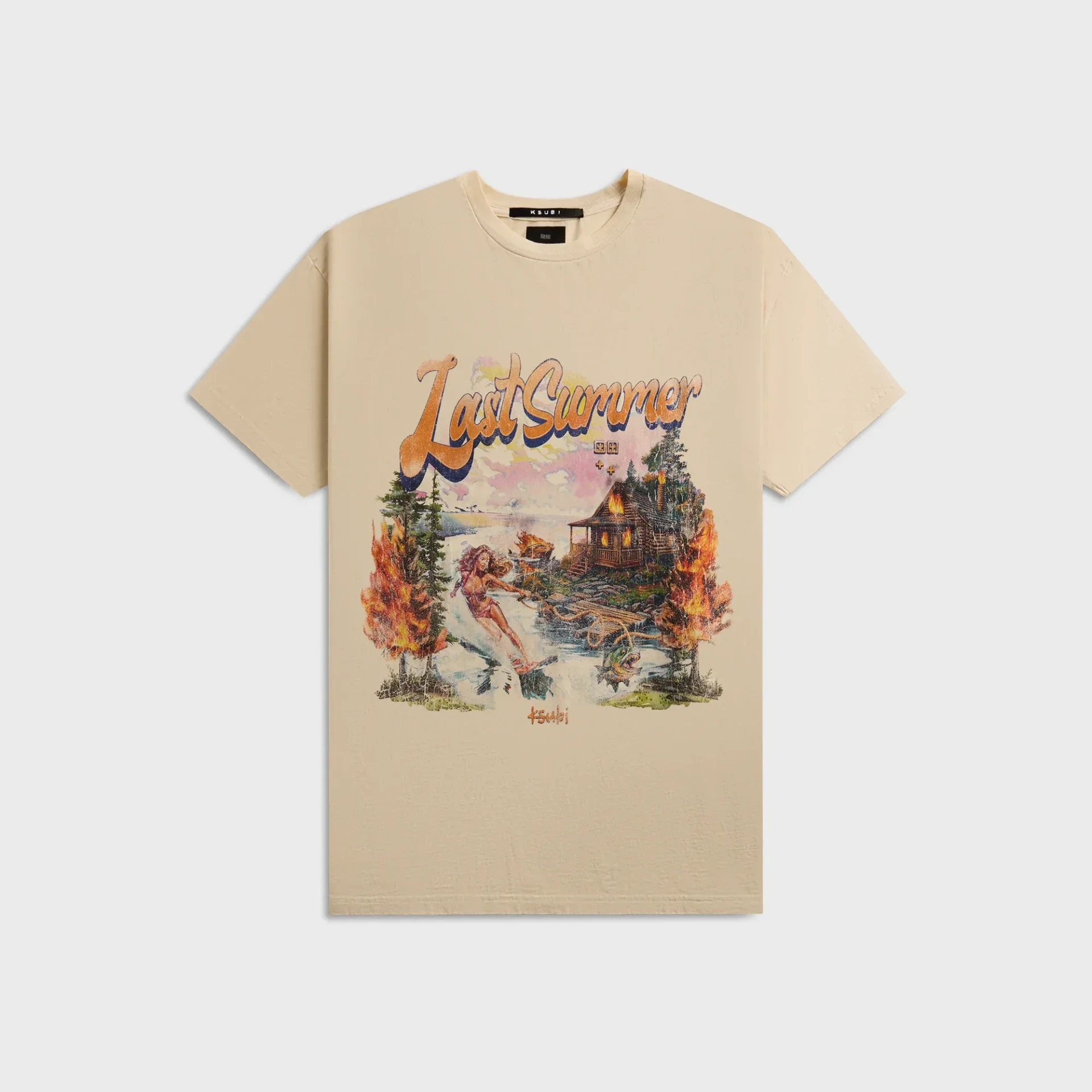 T-shirt Last Summer Ekcess Desert tan Ksubi-influensse