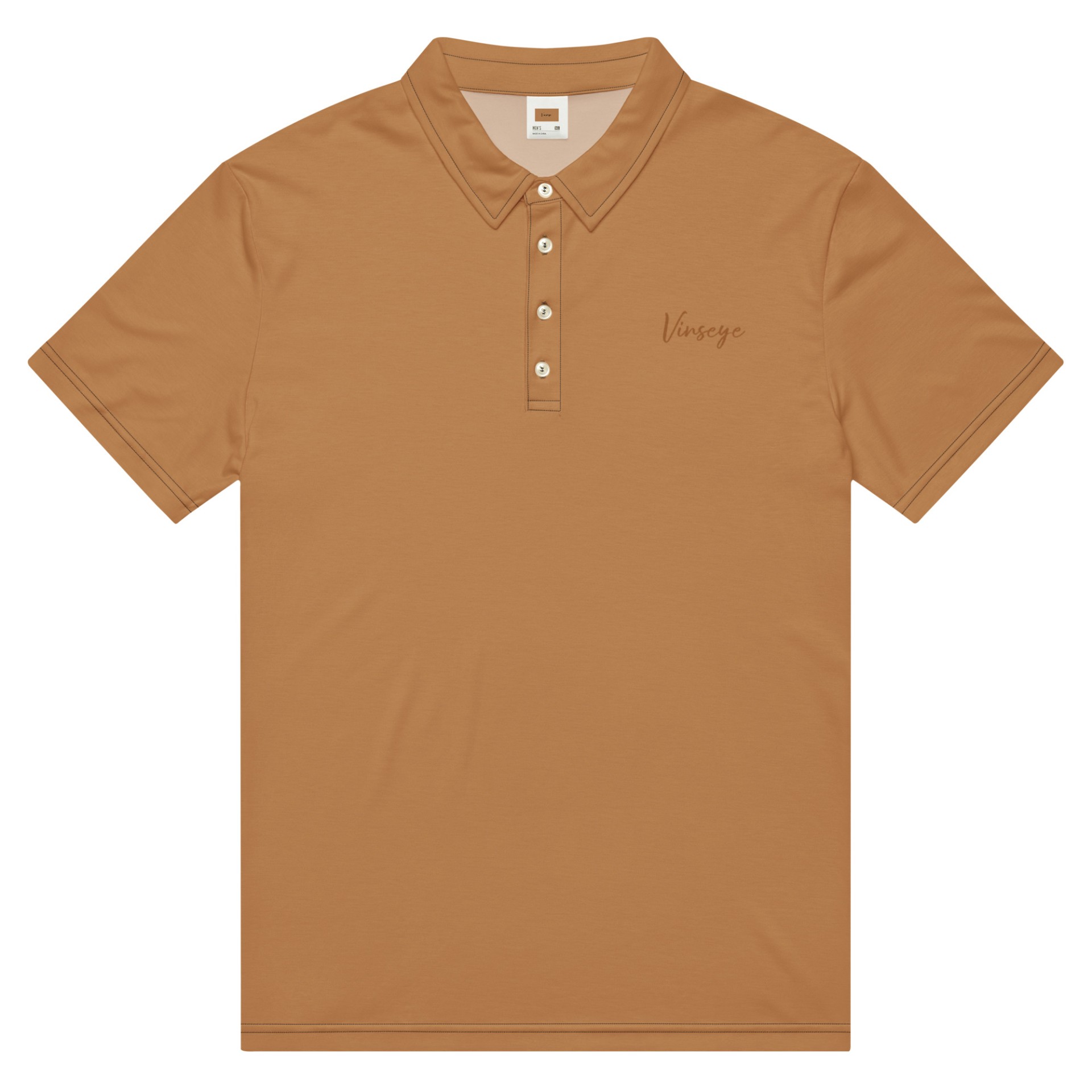 Polo cintré homme Signature Nude Vinseye-influensse