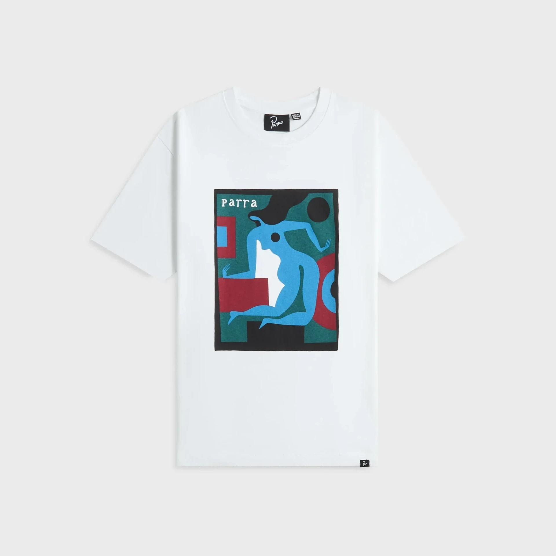 T-shirt manches courtes Room Fever blanc Parra-influensse