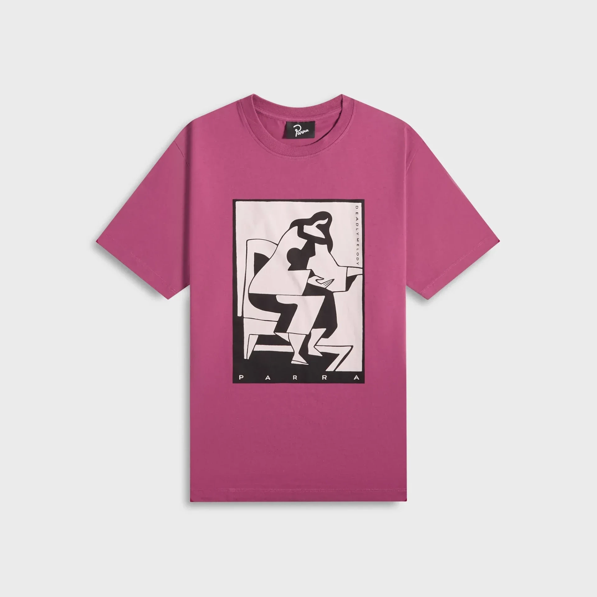 T-shirt manches courtes The Confession violet Parra-influensse