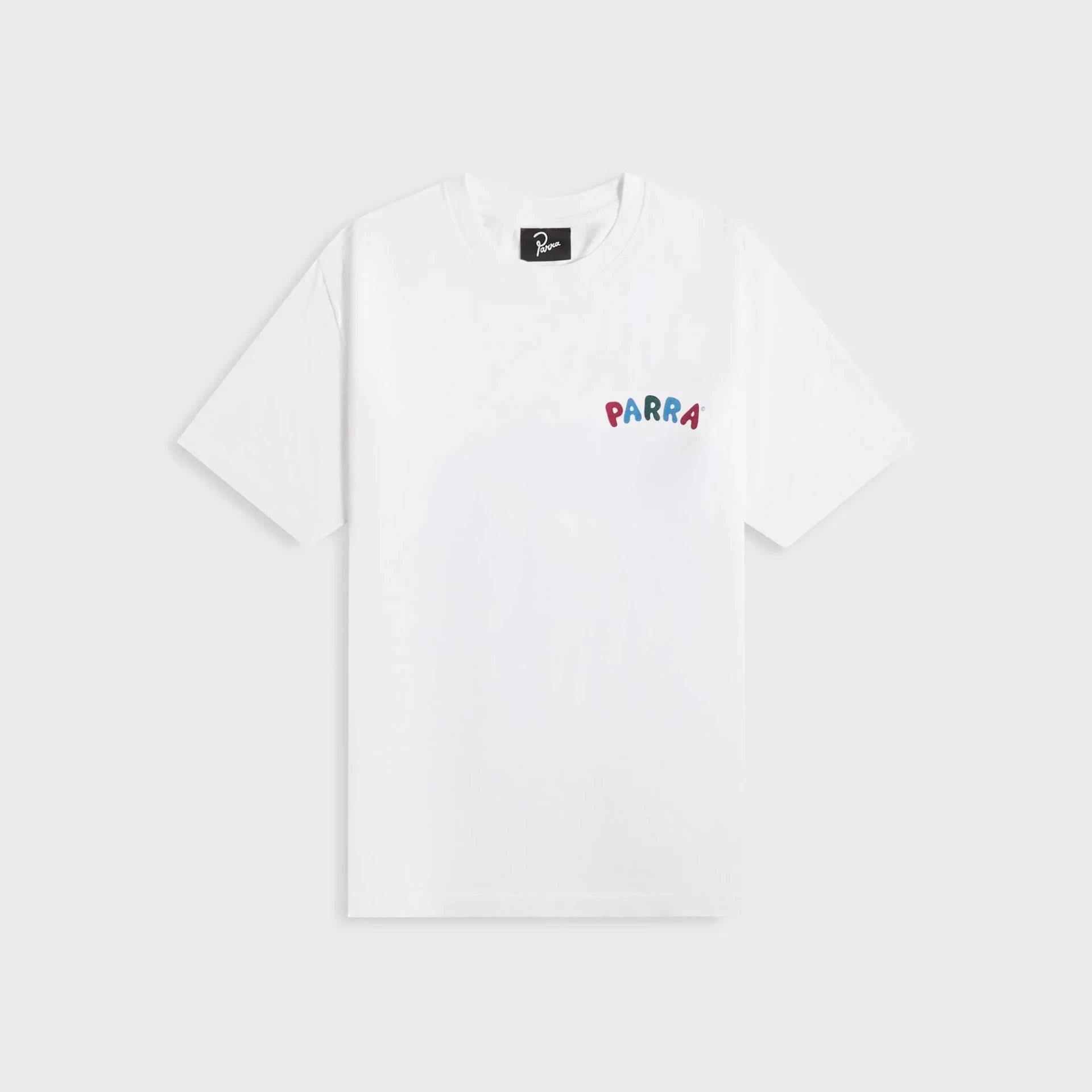 T-shirt manches courtes Damn Chair blanc Parra-influensse