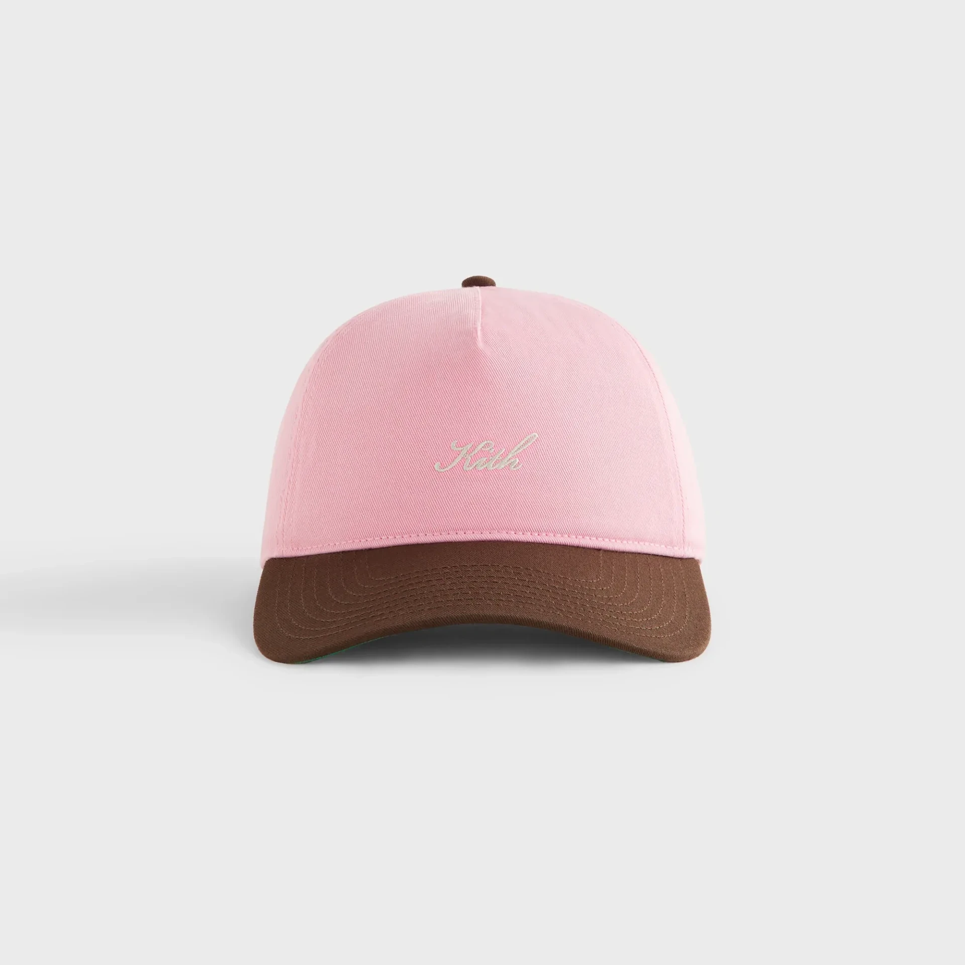 Casquette couronne pincée coton sergé bulle Kith-influensse