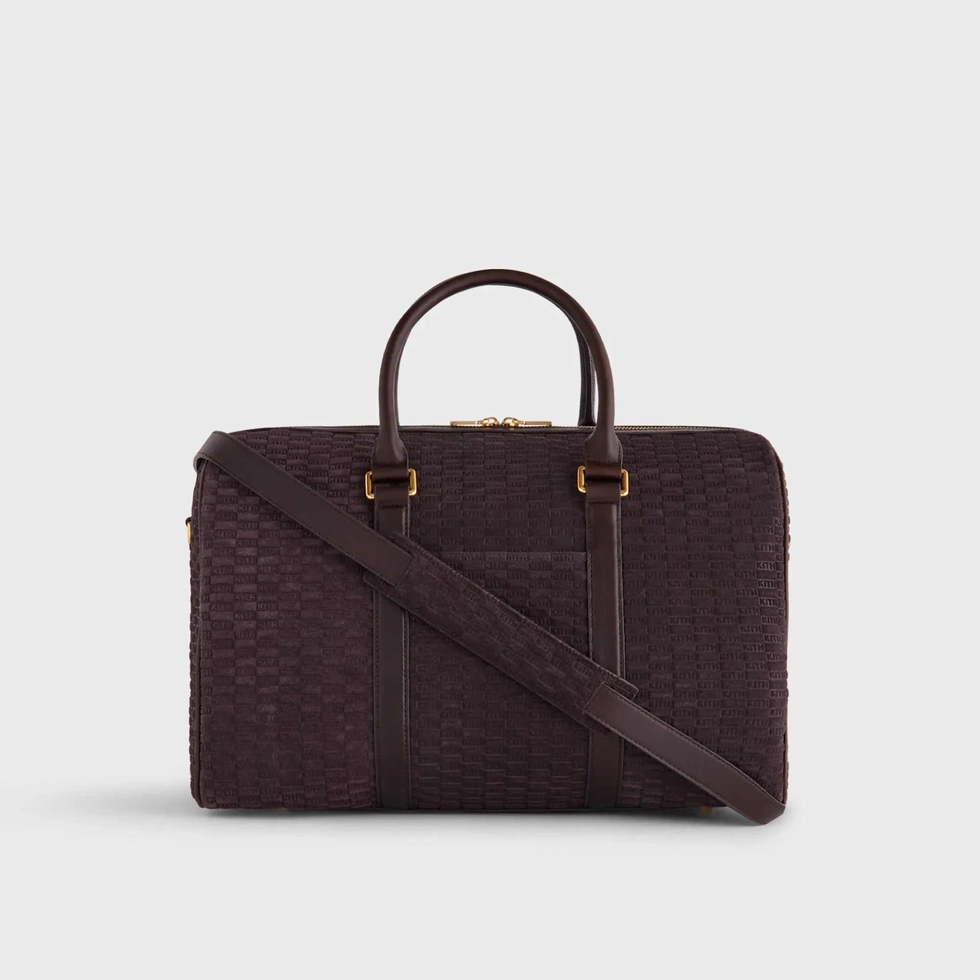 Sac de voyage Traveler K40 Monogram daim Suede incognito Kith-influensse