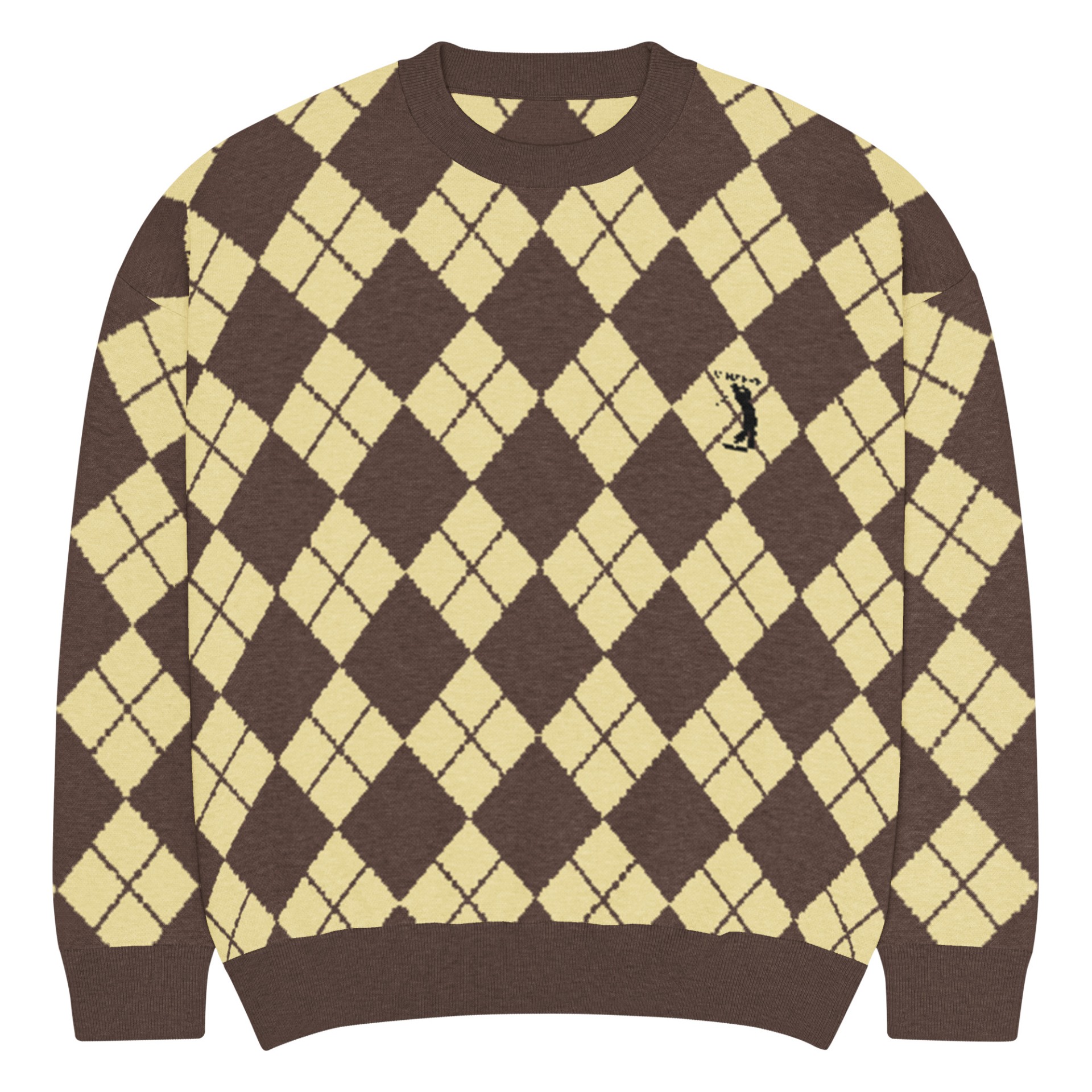 Pull tricot Street Golfer terre velouté Vinseye-influensse