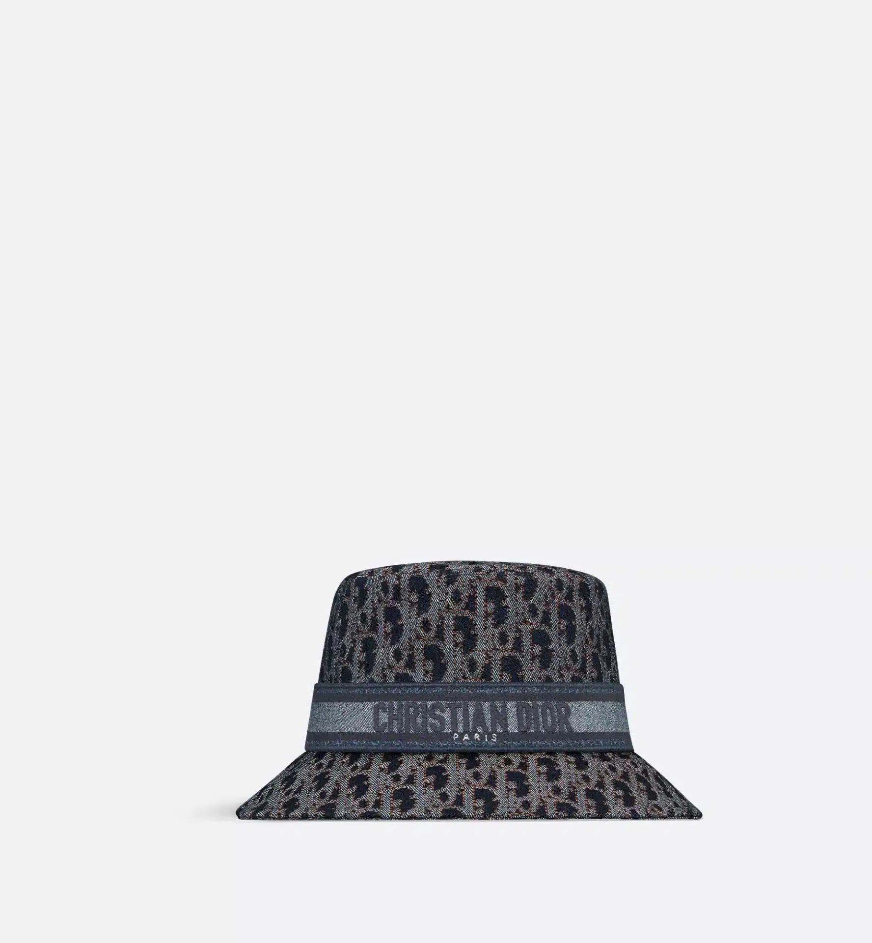 Bob D-Bobby oblique denim toile jacquard bleu Dior-influensse