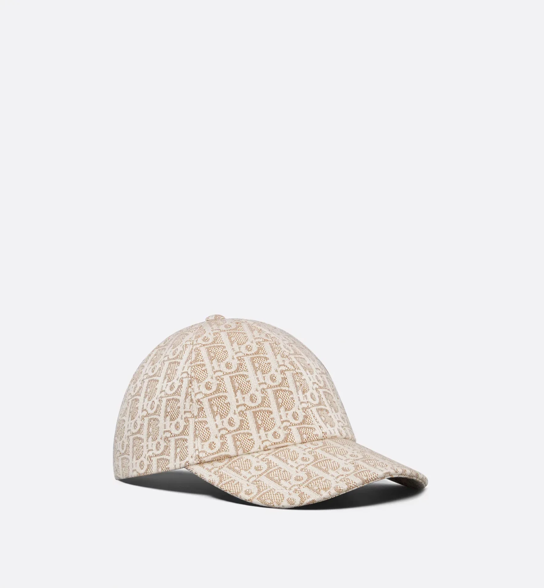 Casquette Femme D-Player oblique toile coton marron Dior-influensse