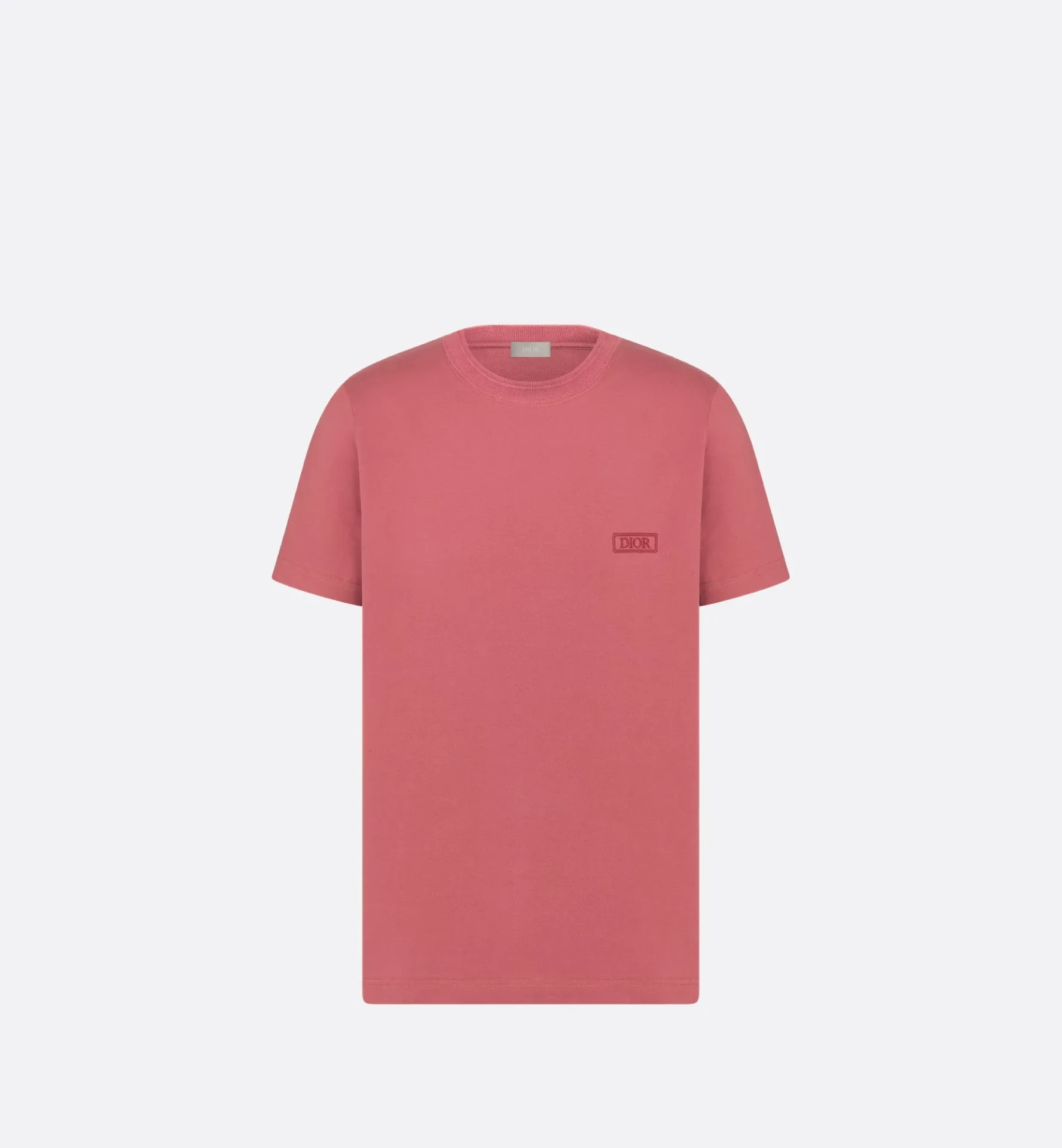 T-shirt Icons regular coton Sea Island rose Dior-influensse