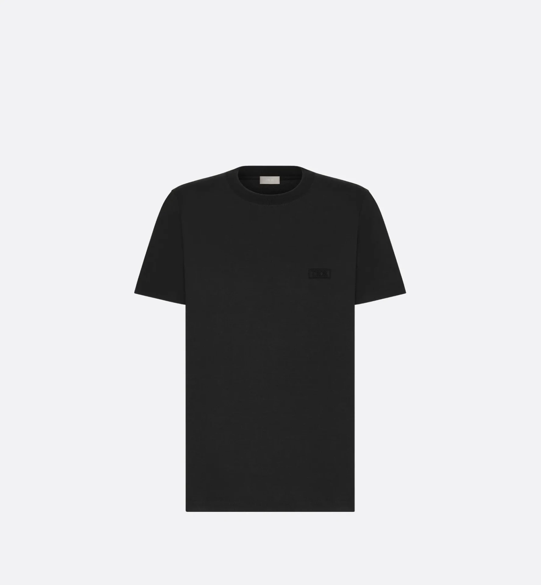 T-shirt Icons regular coton Sea Island noir Dior-influensse