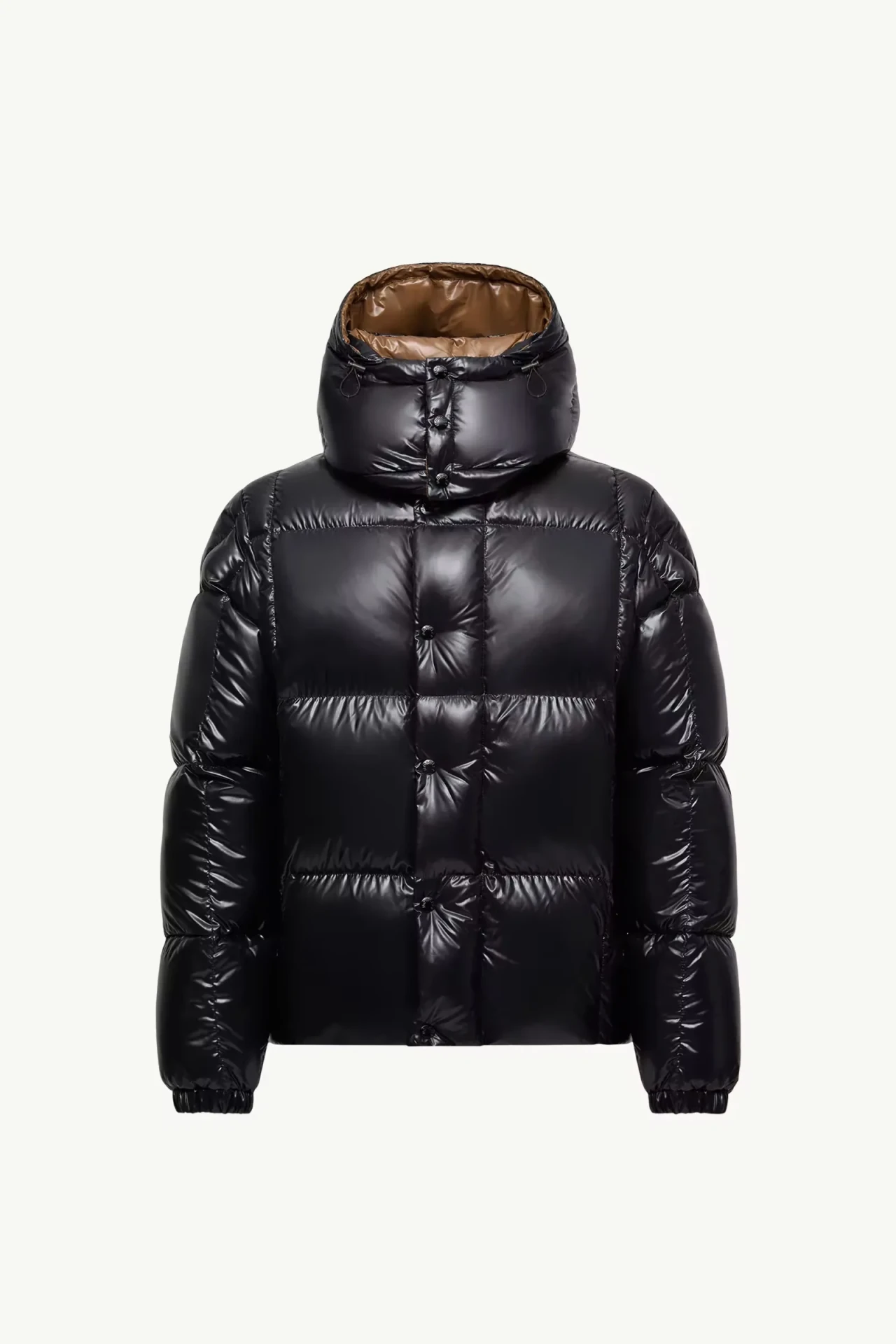 Doudoune courte capuche Parana noir Moncler-influensse