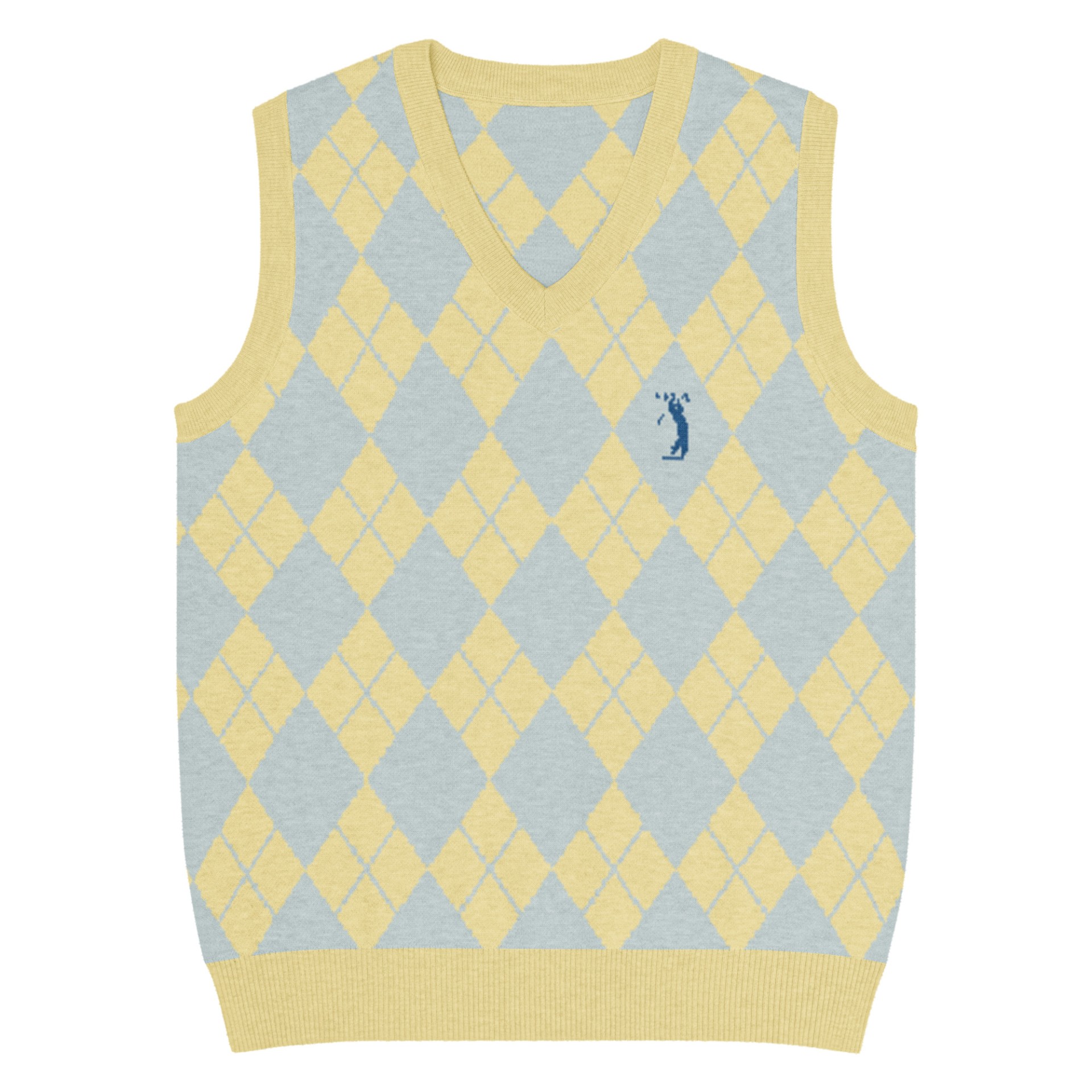 Pull tricot sans manches Street Golfer poudré velouté Vinseye-influensse