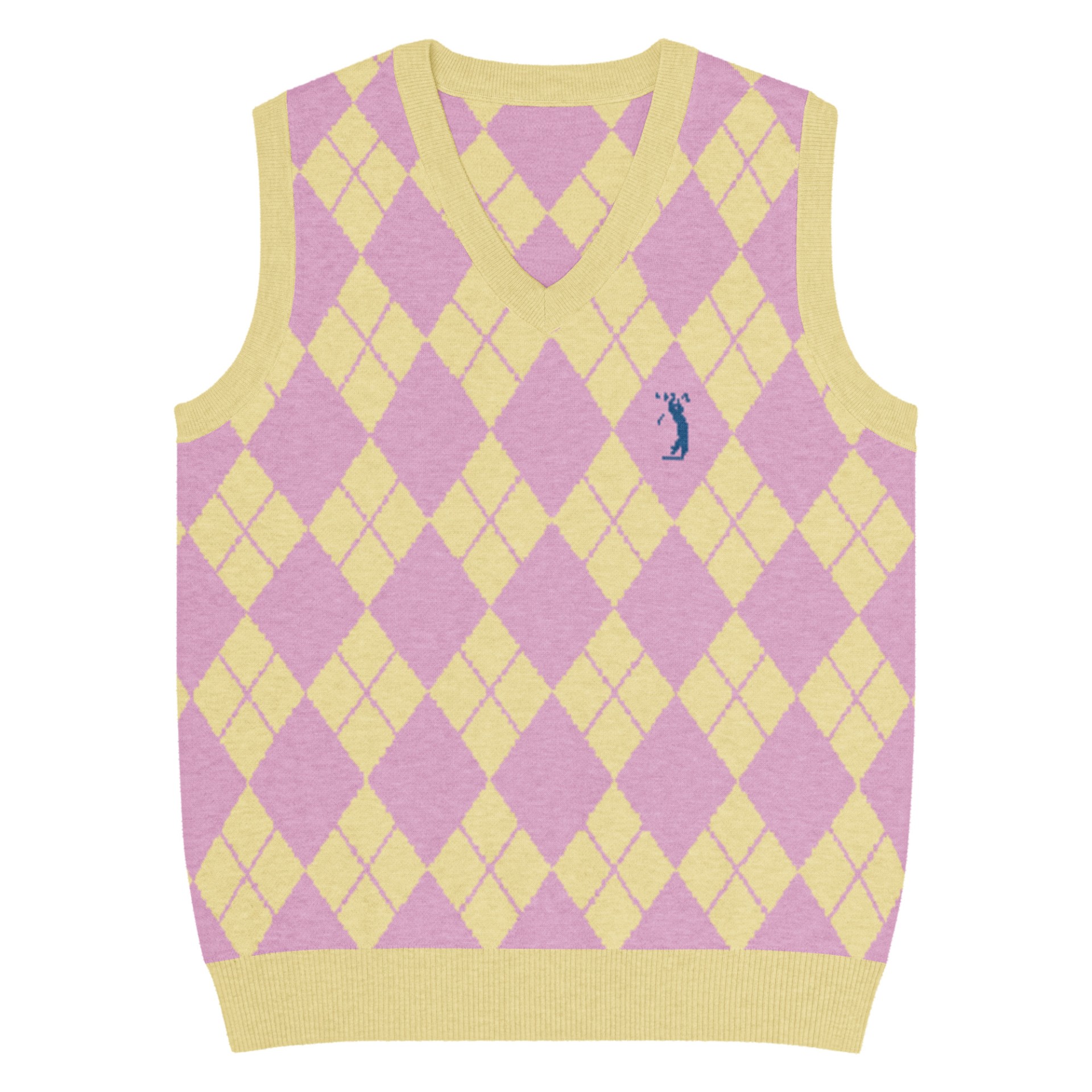 Pull tricot sans manches Street Golfer lilas velouté Vinseye-influensse