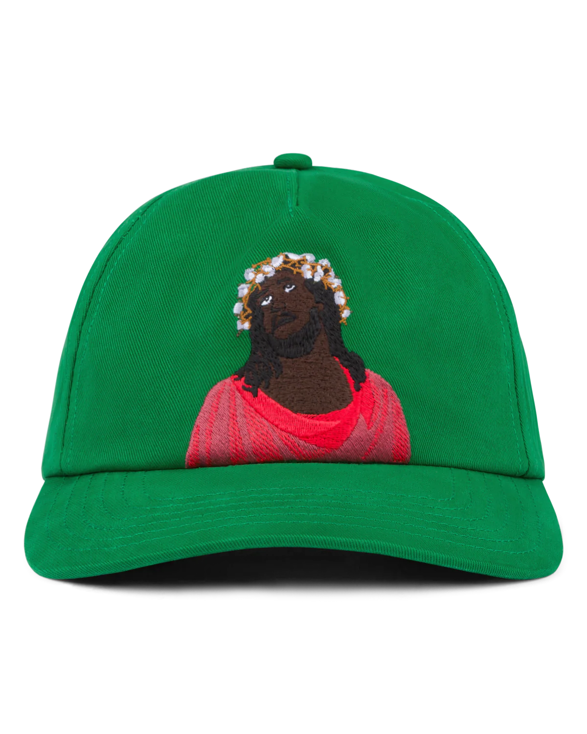 Casquette Trucker Black Jesus vert Denim Tears-influensse