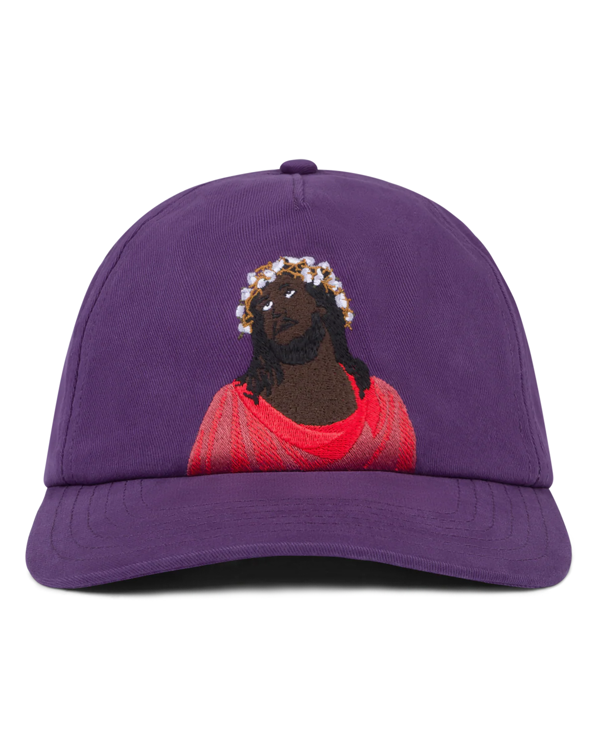 Casquette Trucker Black Jesus violet Denim Tears-influensse
