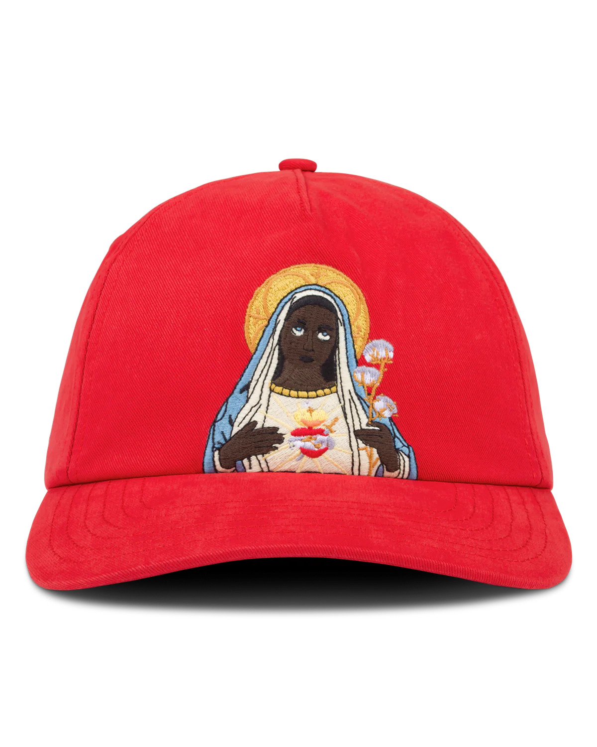 Casquette Trucker Black Mary rouge Denim Tears-influensse